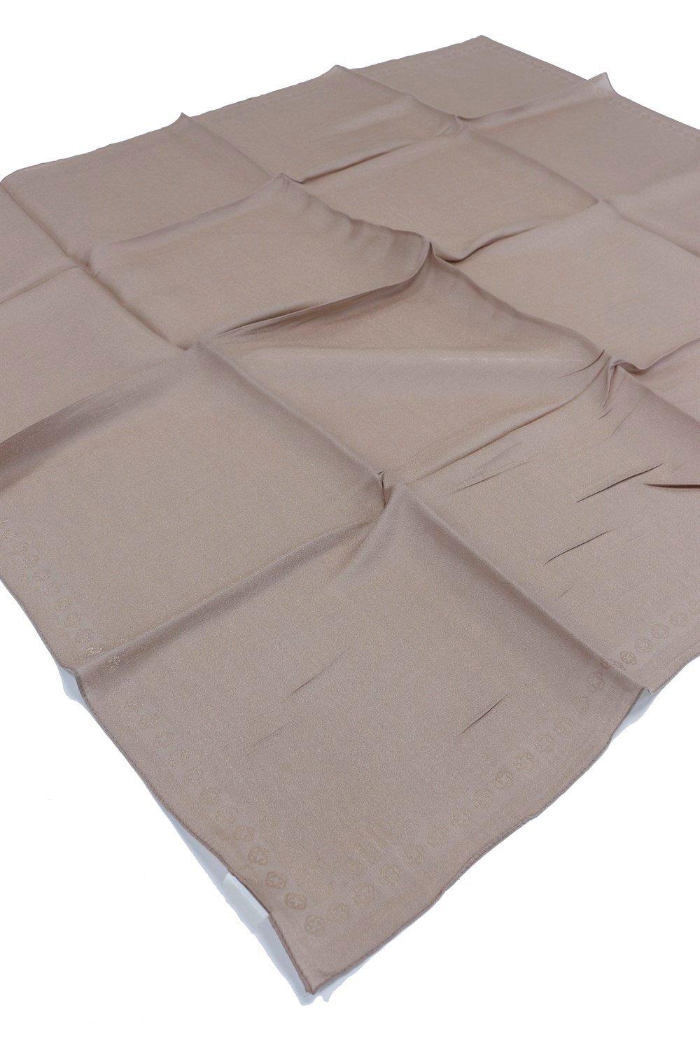 Aker Simli Monogram Eşarp - Düz Renk - 1040200-381