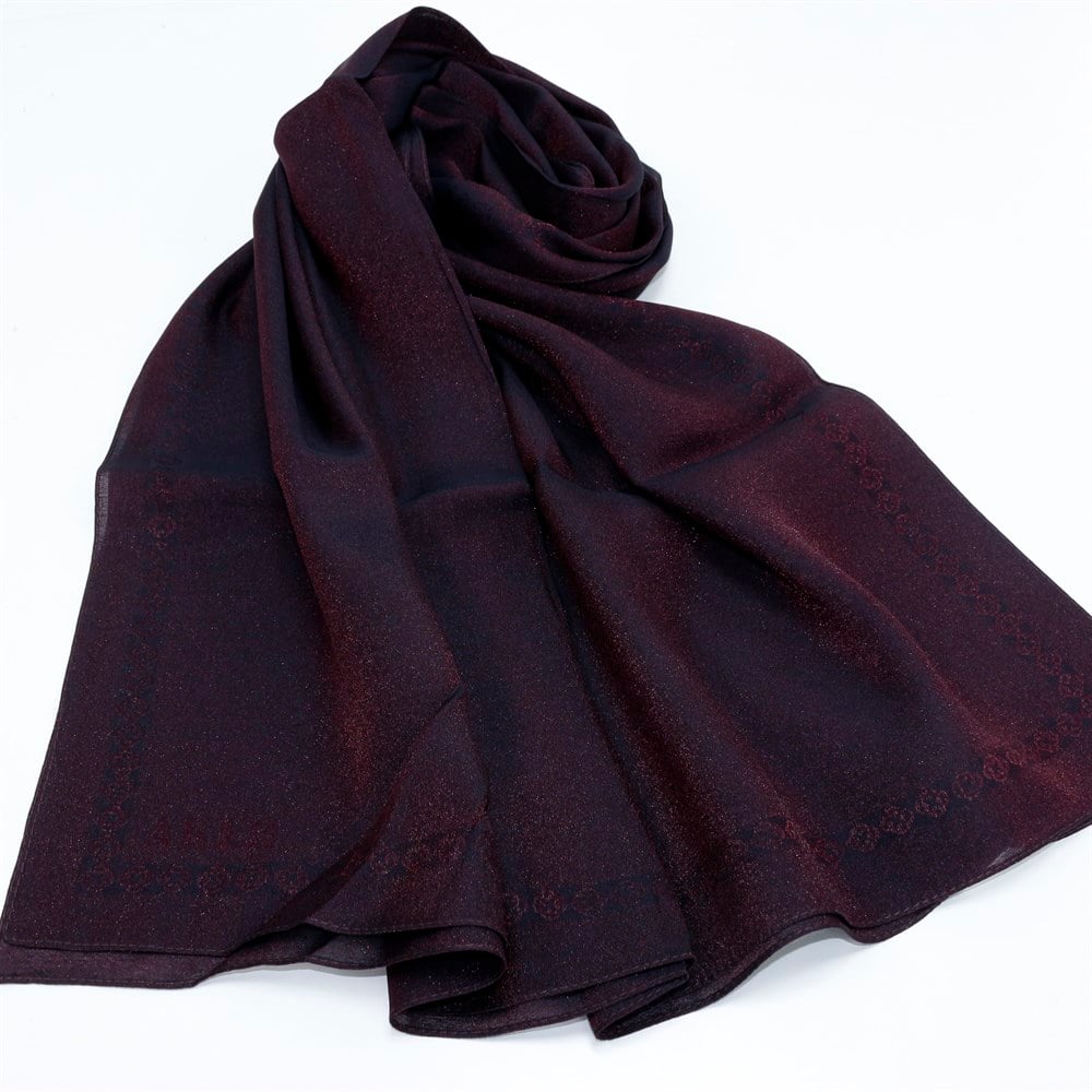 Aker Simli Monogram Şal - 1040100-341
