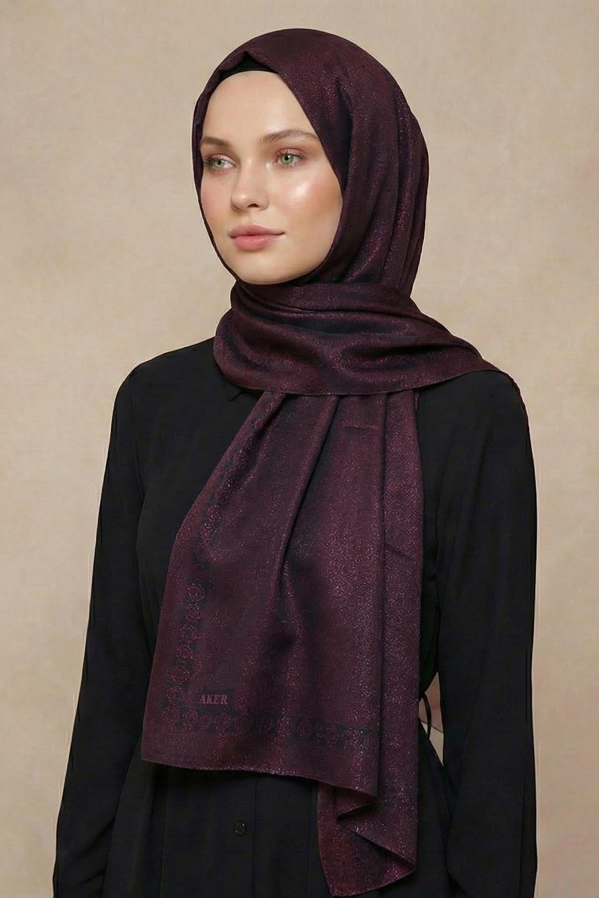 Aker Simli Monogram Şal - 1040100-341