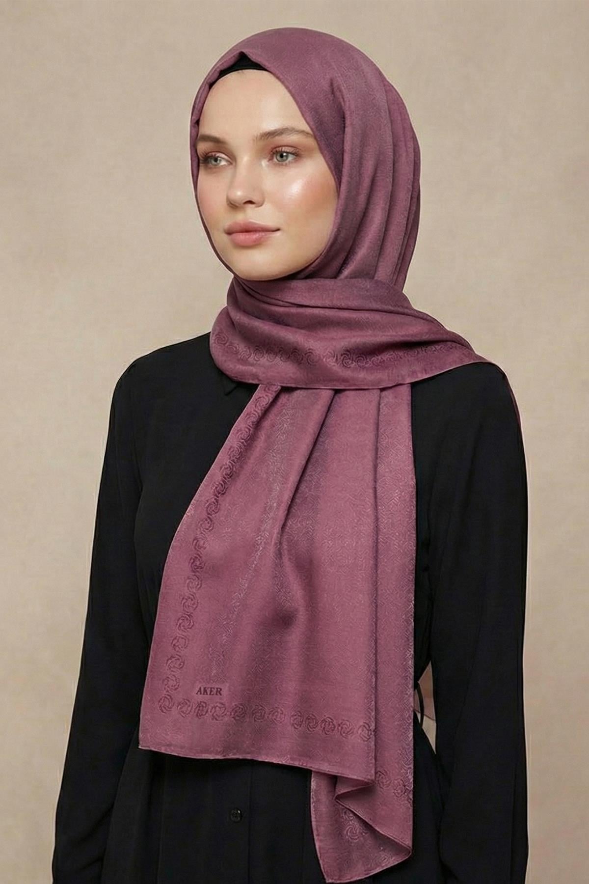 Aker Simli Monogram Şal - 1040100-392