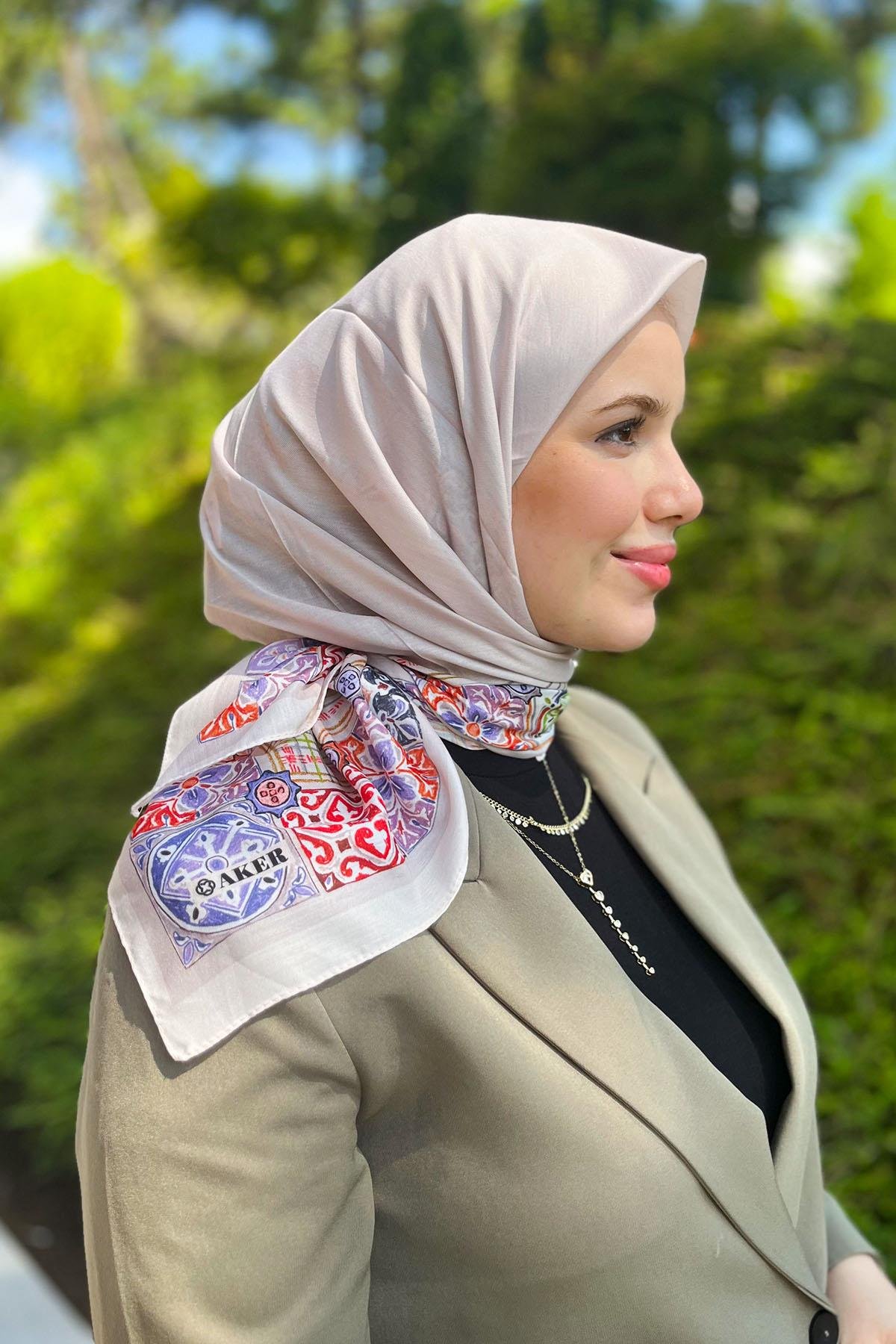 Aker Soft Touch Pamuk Eşarp - 6937229-014