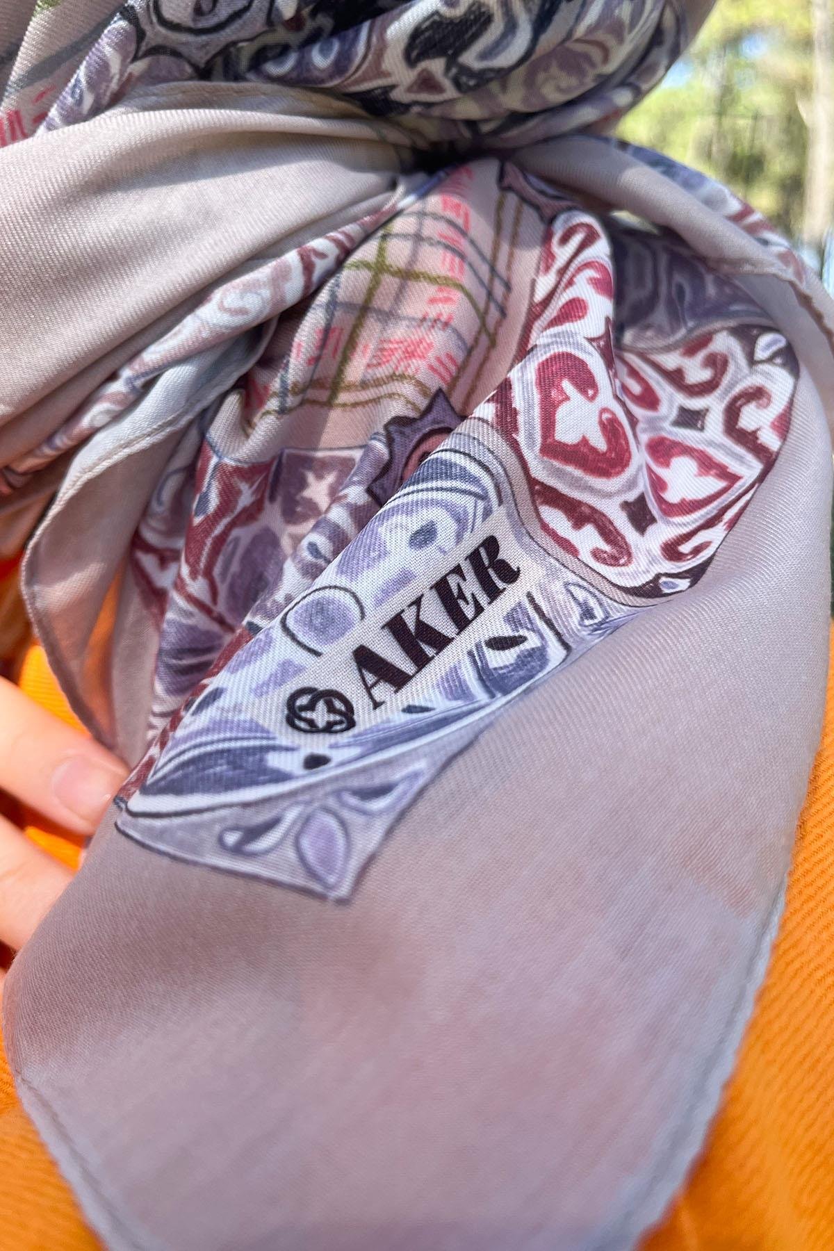 Aker Soft Touch Pamuk Eşarp - 6937229-022