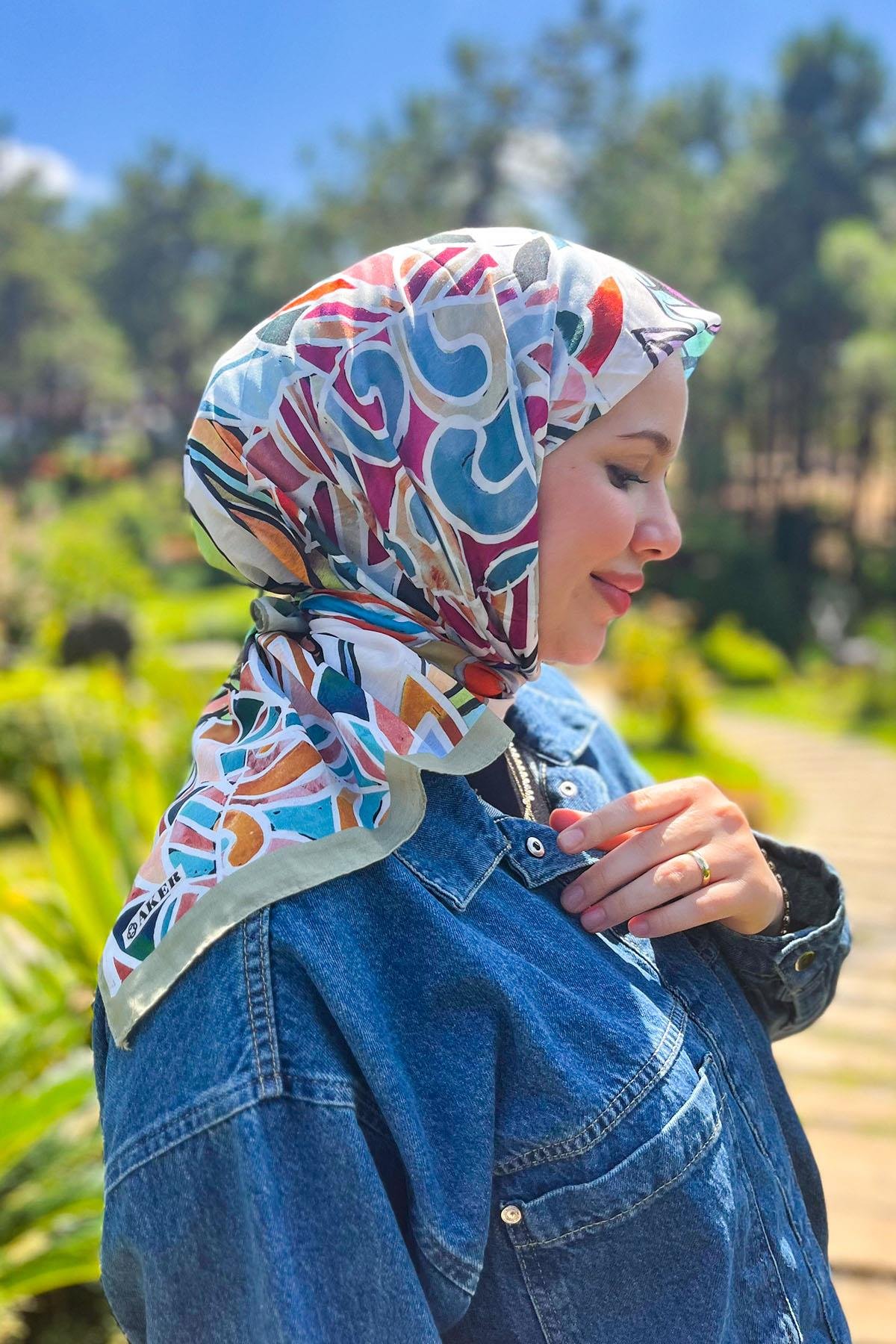 Aker Soft Touch Pamuk Eşarp - 7182229-004