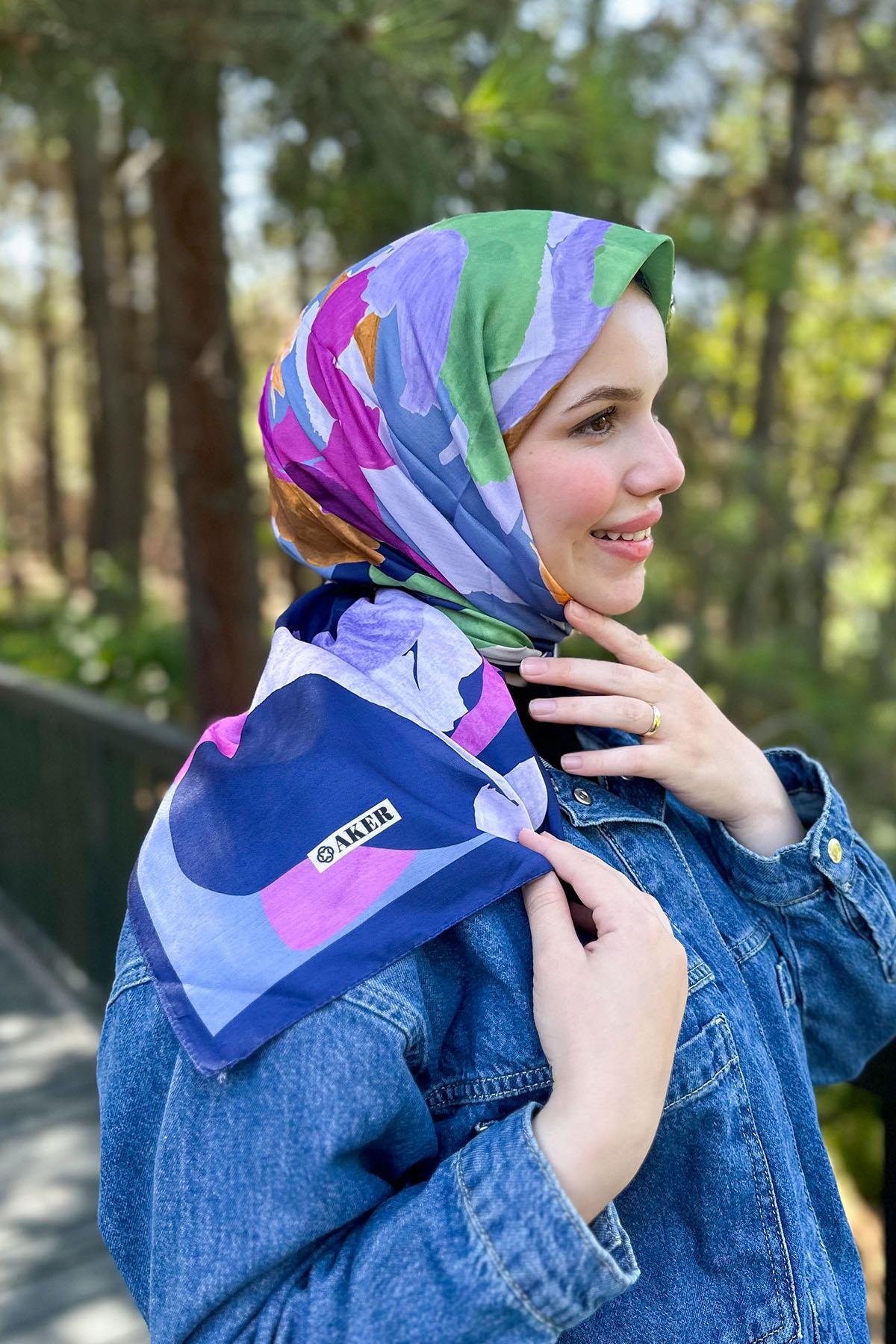 Aker Soft Touch Pamuk Eşarp - 7291229-010