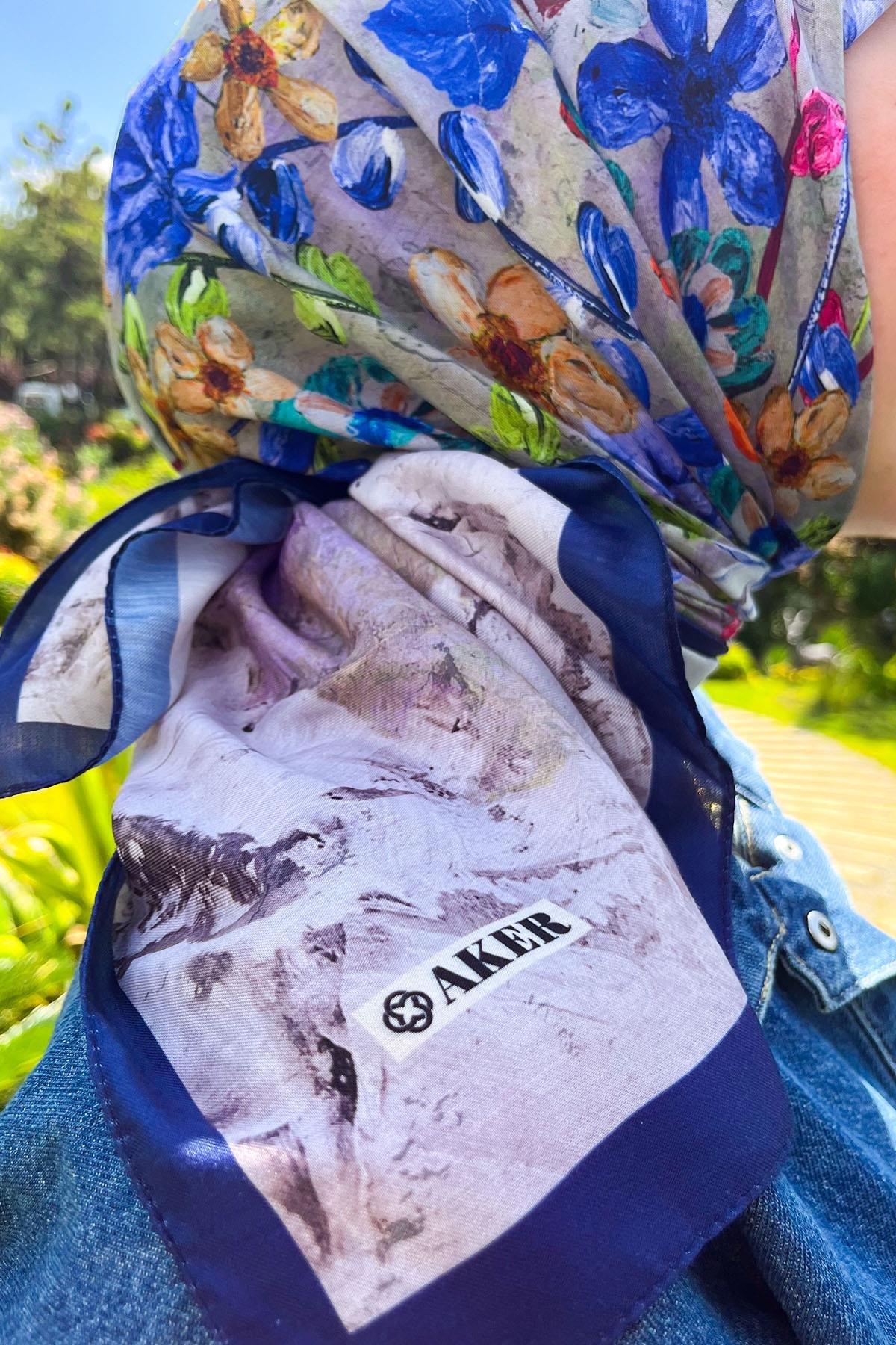 Aker Soft Touch Pamuk Eşarp - 7412229-002