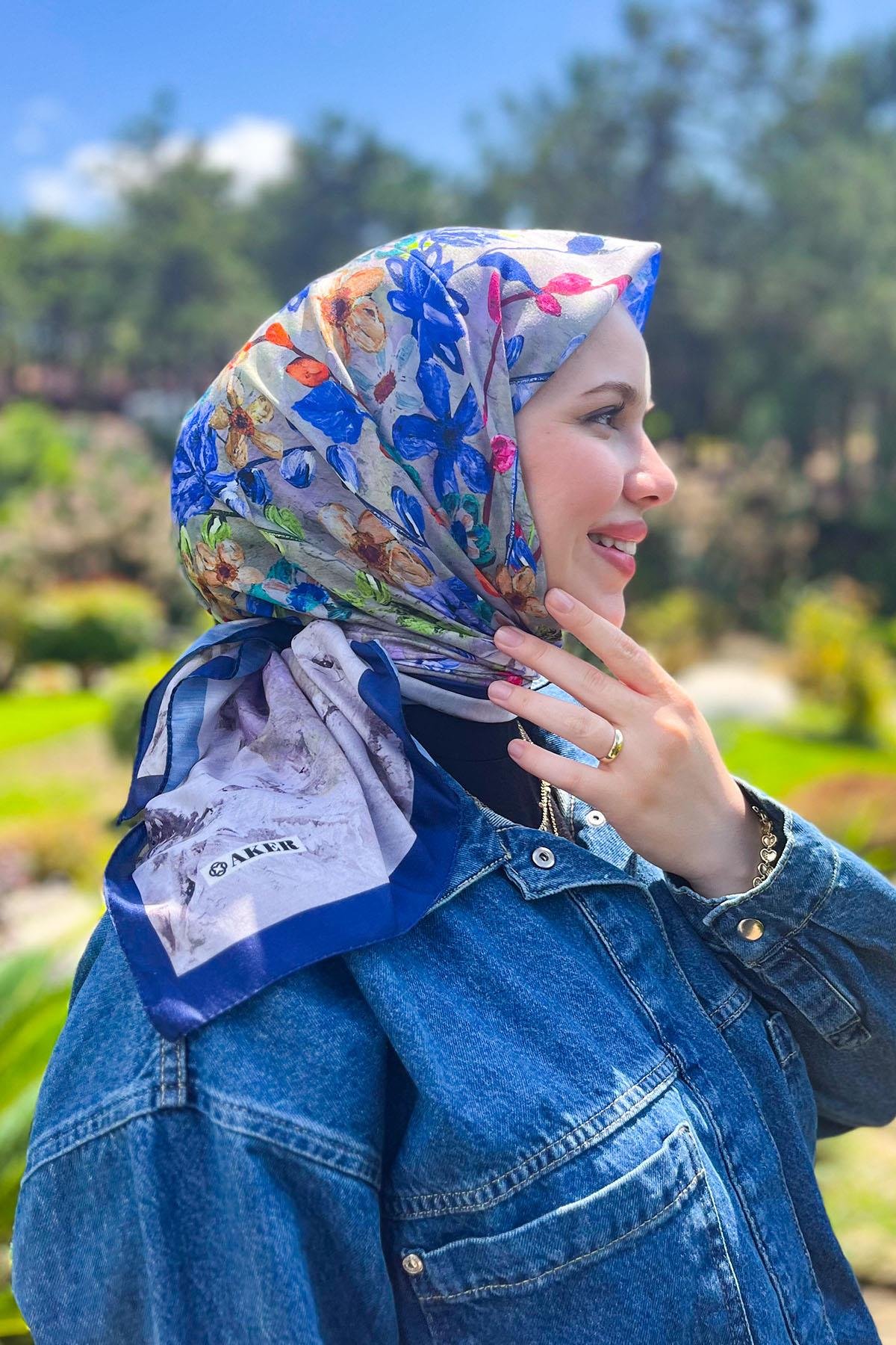 Aker Soft Touch Pamuk Eşarp - 7412229-002