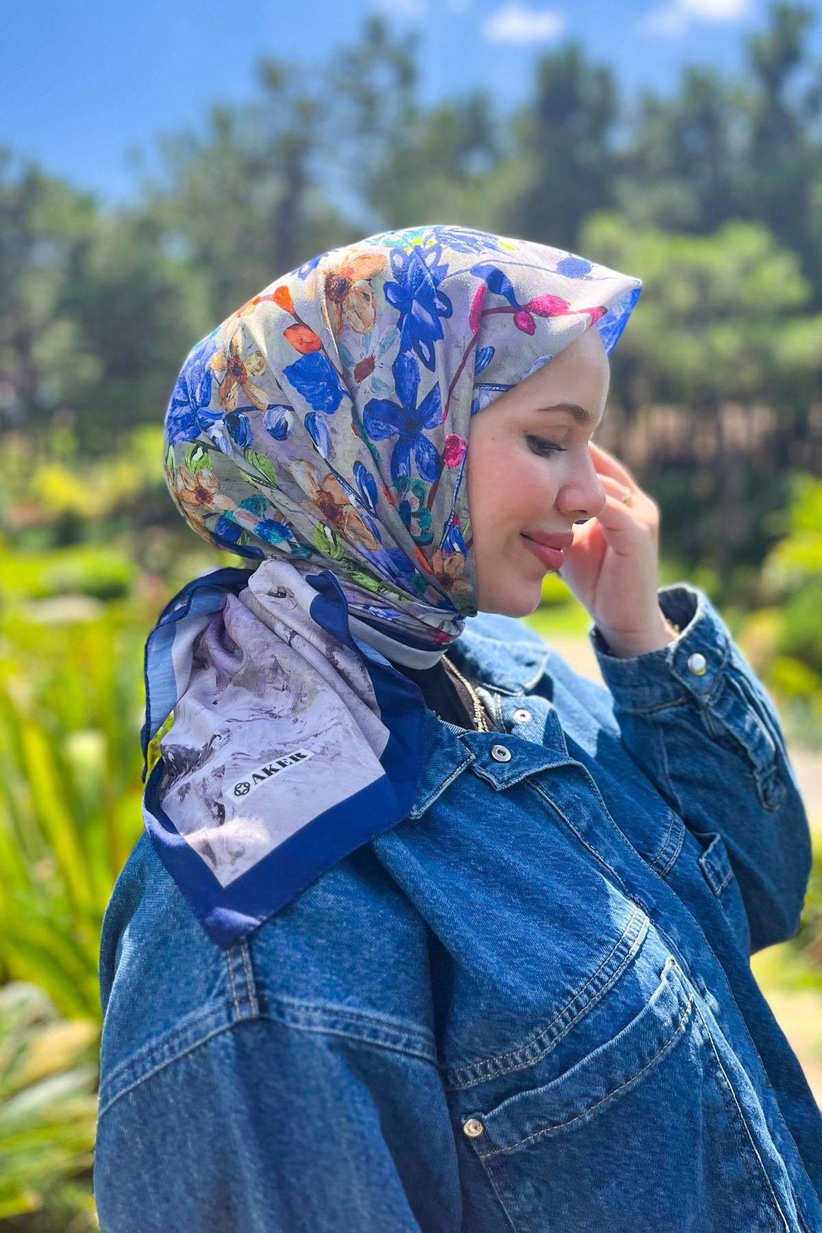 Aker Soft Touch Pamuk Eşarp - 7412229-002