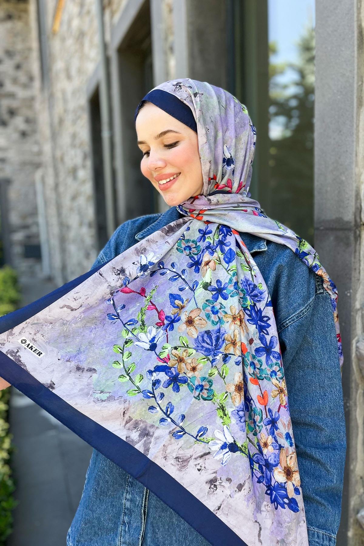 Aker Soft Touch Pamuk Şal - 7412228-002