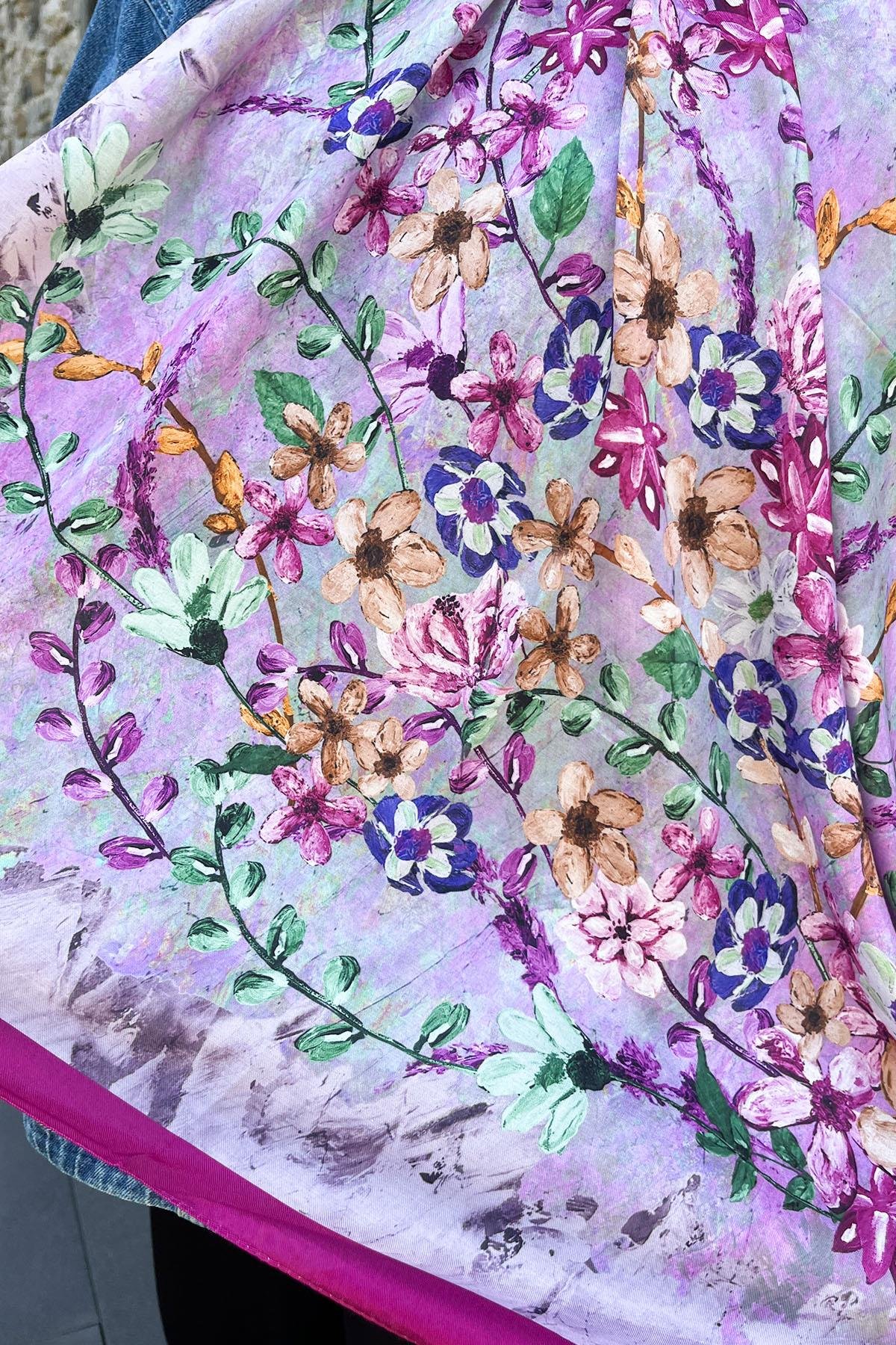 Aker Soft Touch Pamuk Şal - 7412228-009