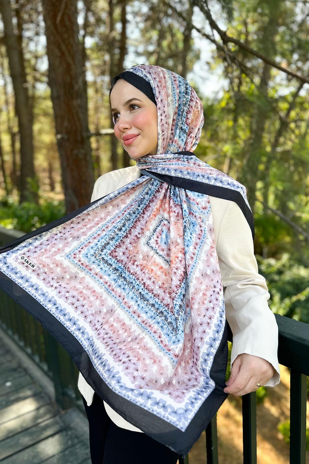 Aker Soft Touch Pamuk Şal - 7553228-002