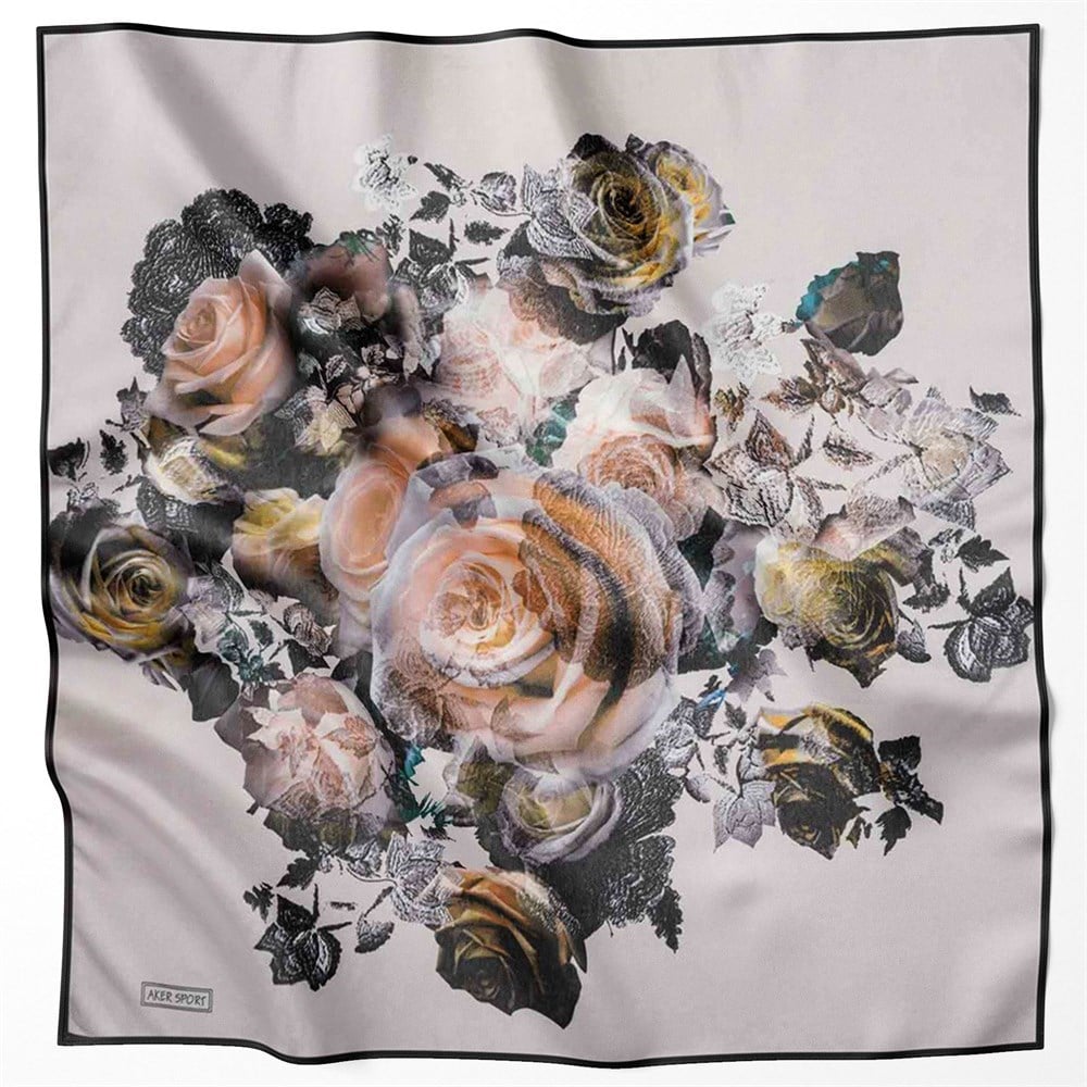 Aker Sport Eşarp - KN6715769-912 - Sura, Saten