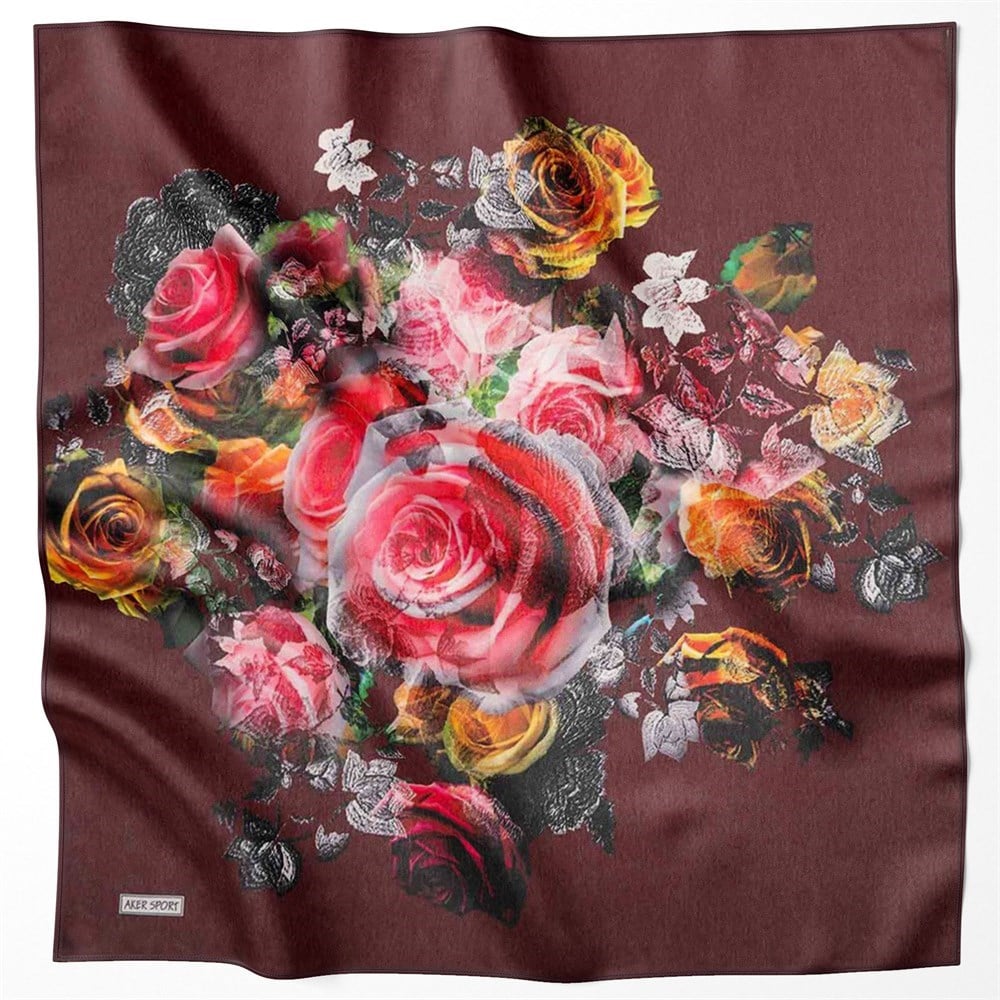 Aker Sport Eşarp - KN6715769-941 - Sura, Saten