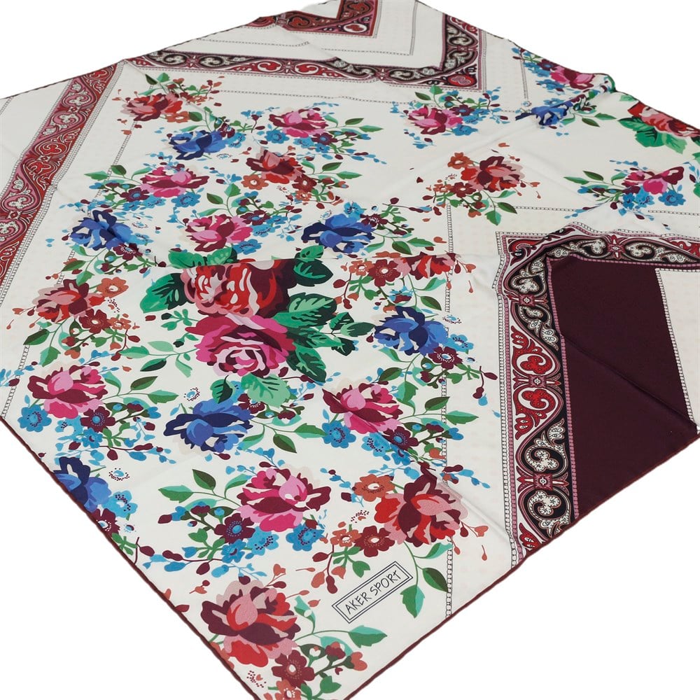 Aker Sport Eşarp - KN7588769-941 - Sura, Saten