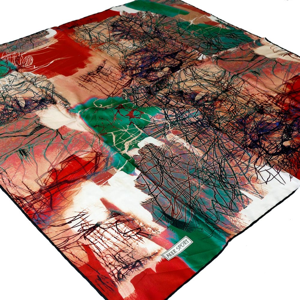 Aker Sport Eşarp - KN7711769-911 - Sura, Saten