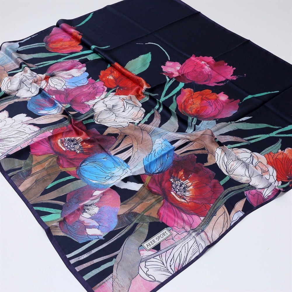 Aker Sport Eşarp - KN7760769-921 - Sura, Saten