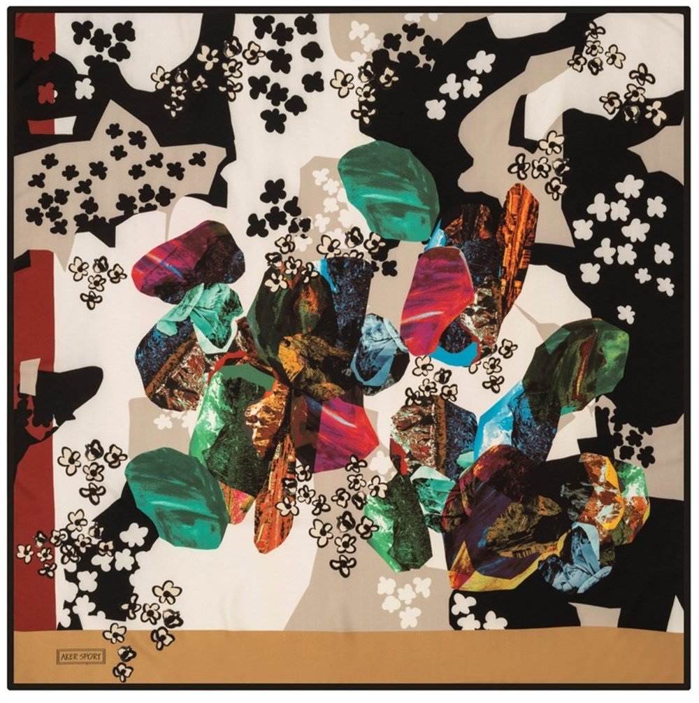 Aker Sport Eşarp - KN8070769-911 - Sura, Saten