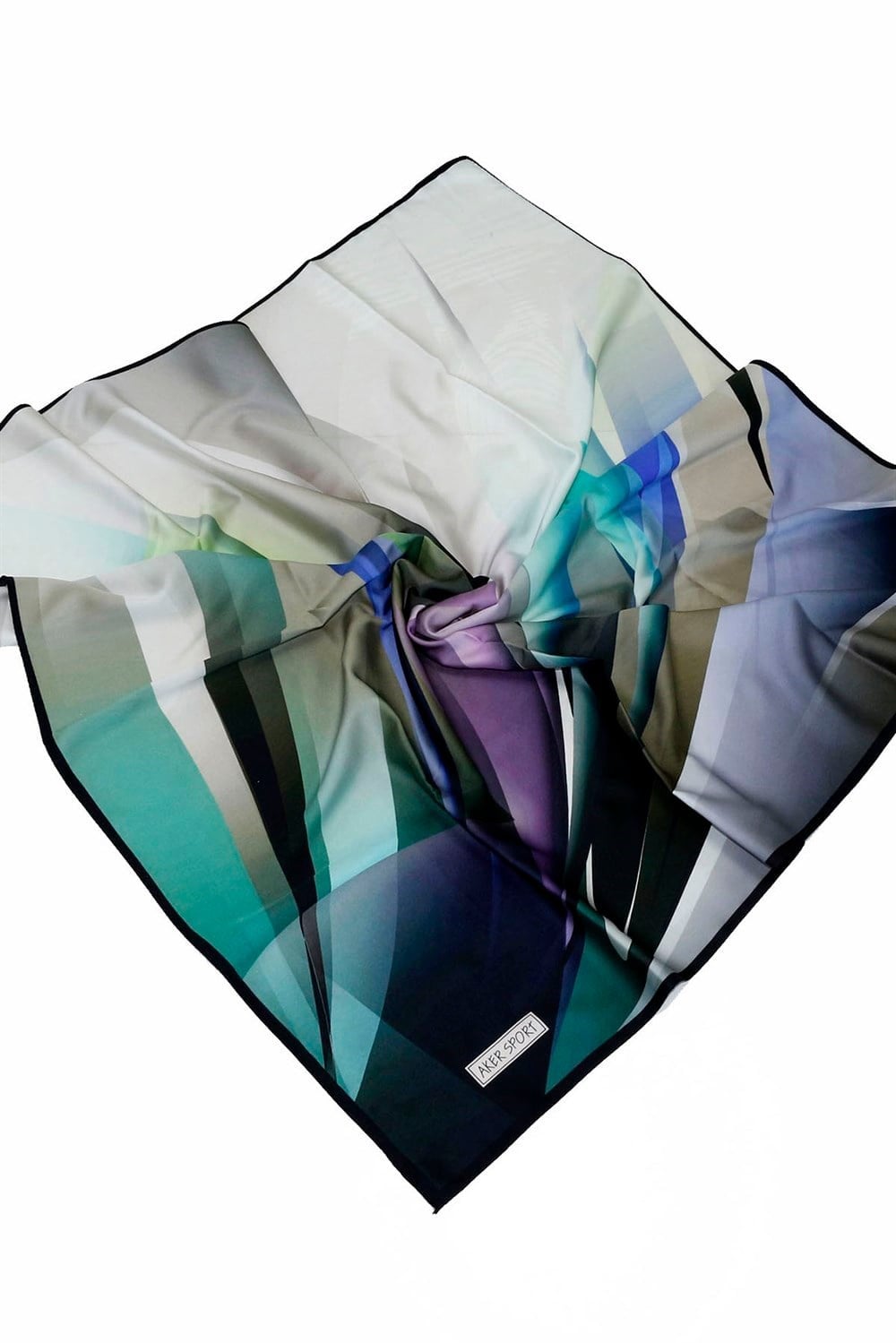 Aker Sport Hafif Defolu Polyester Eşarp - 7704797-912 - D360
