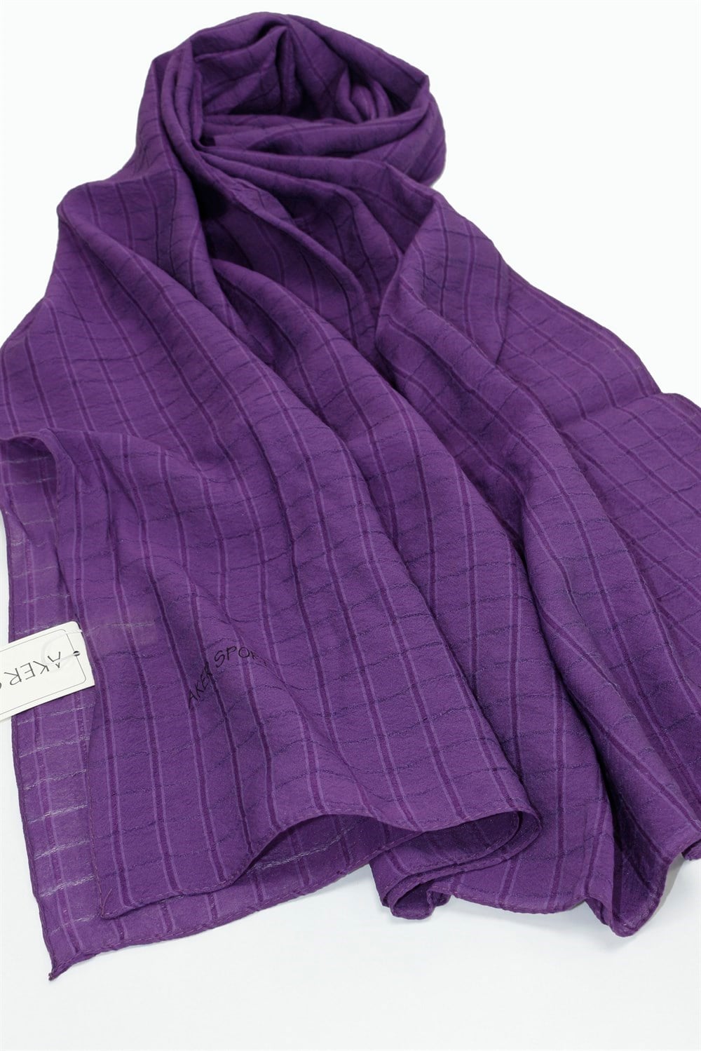 Aker Sport Mia Şal - 3'lü Set - Siyah, Mor, Kırmızı