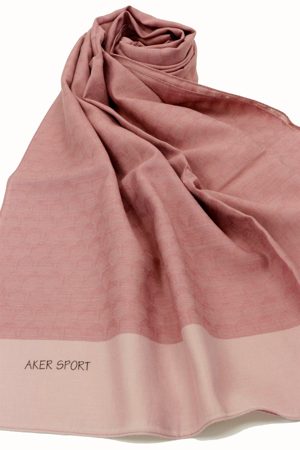Aker Sport Monogram Moon Şal - 3'lü Set - Mor, Laci, Pembe