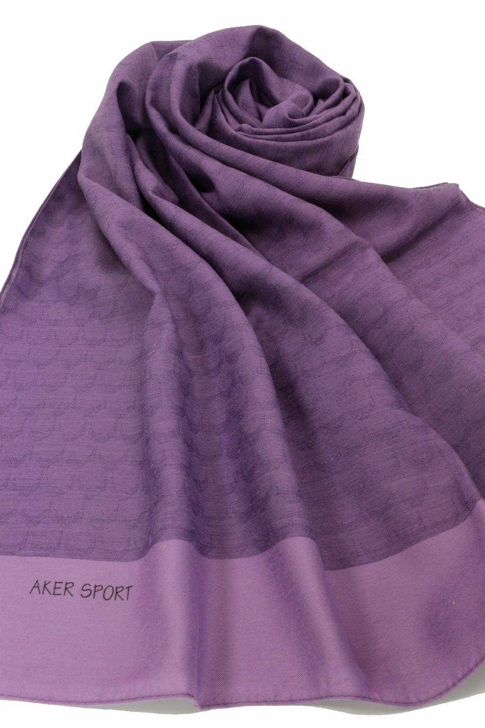 Aker Sport Monogram Moon Şal - 3'lü Set - Mor, Laci, Pembe