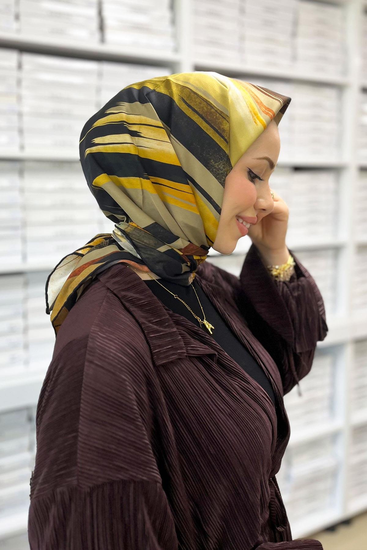 Aker Tivil Eşarp - Polyester Twill - 6440795-911