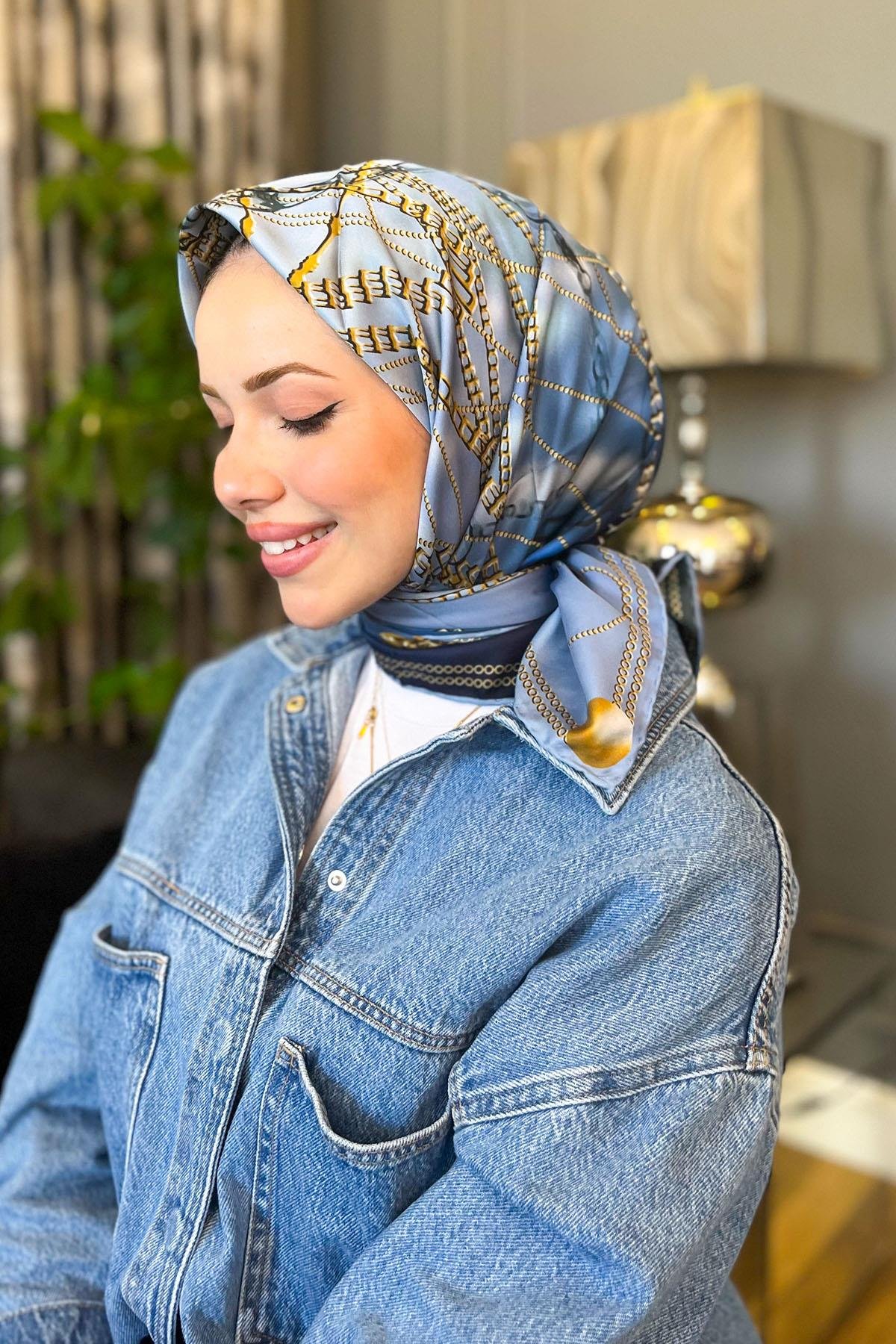 Aker Tivil Eşarp - Polyester Twill - 8059795-922