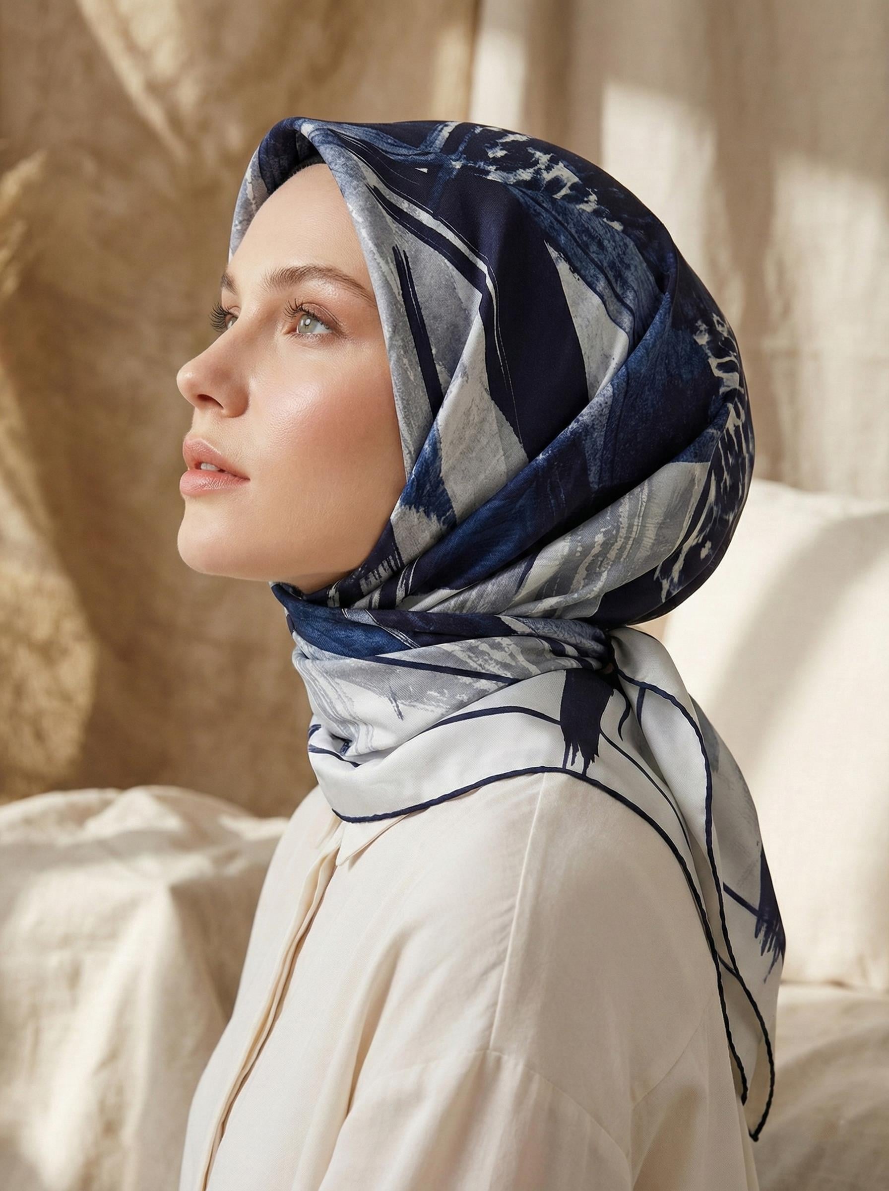 Aker Tivil Eşarp - Polyester Twill - 8286795-921