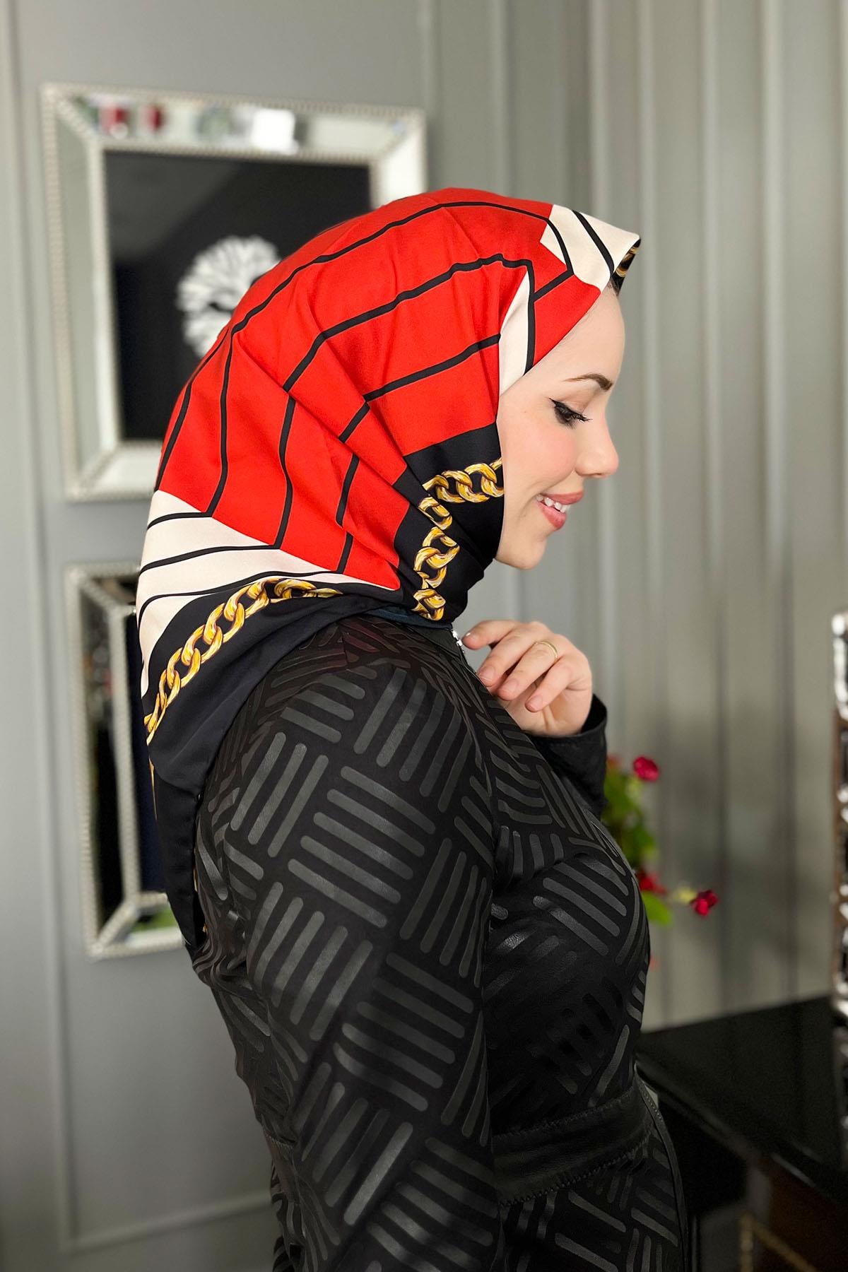 Aker Tivil Eşarp - Polyester Twill - 8492795-913