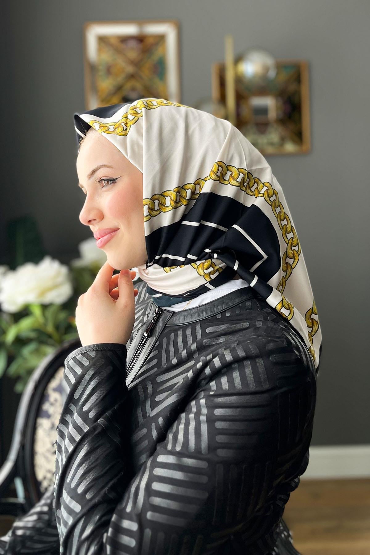 Aker Tivil Eşarp - Polyester Twill - 8492795-911