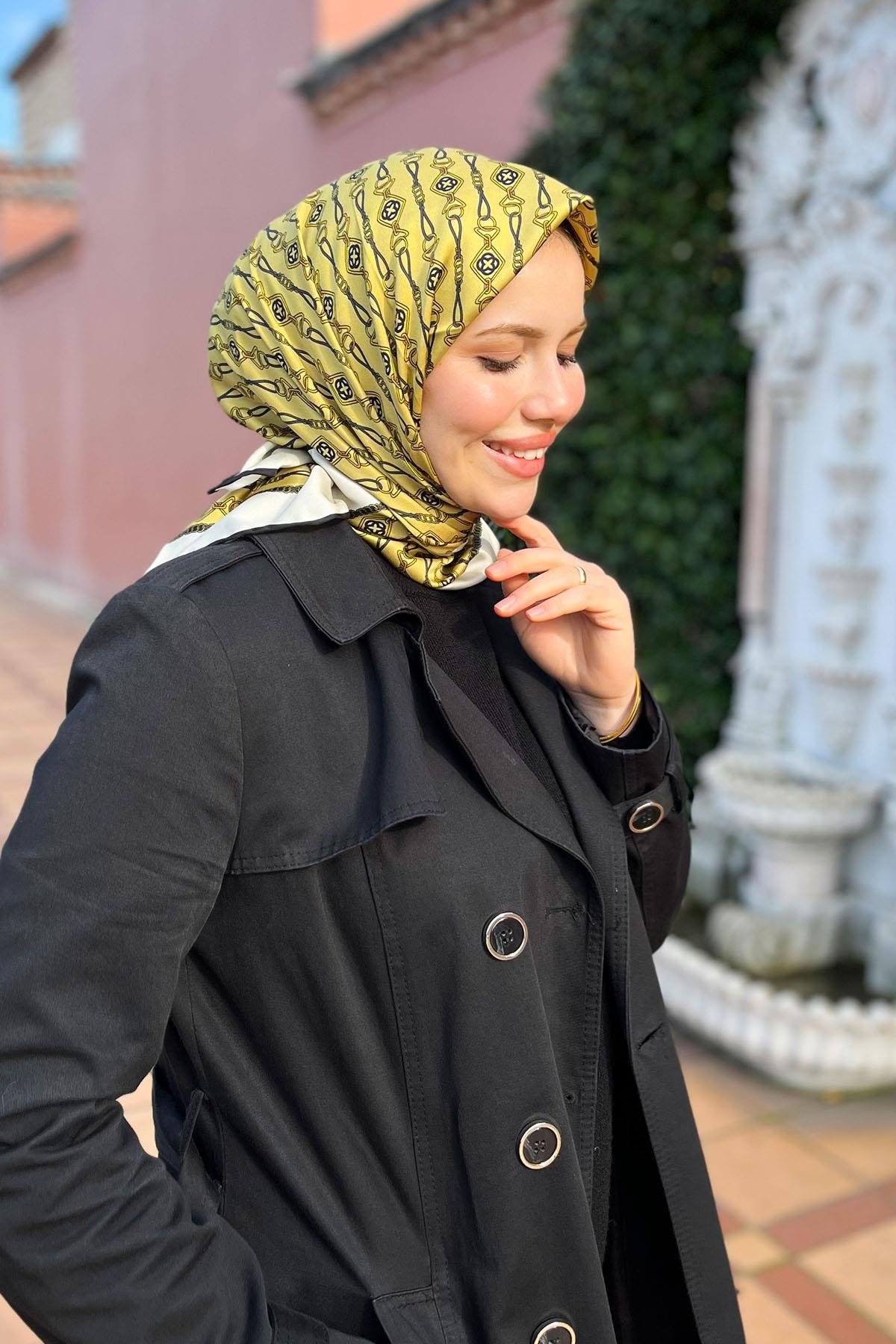 Aker Tivil Eşarp - Polyester Twill - 8502795-914