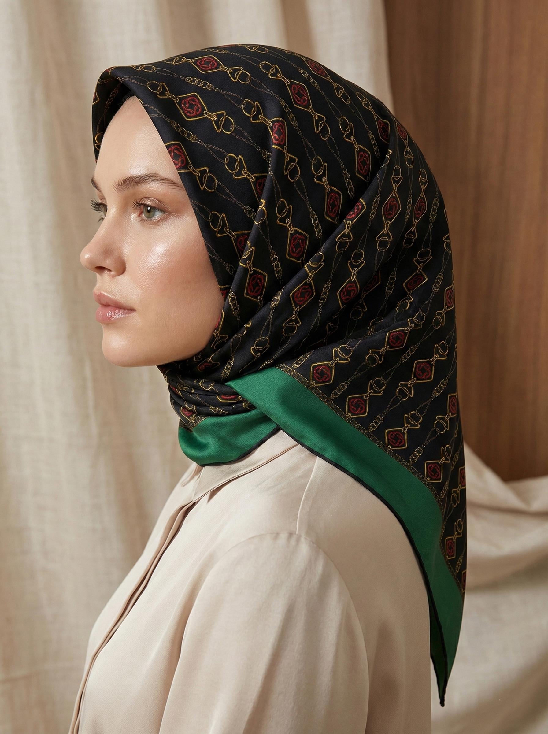 Aker Tivil Eşarp - Polyester Twill - 8502795-913