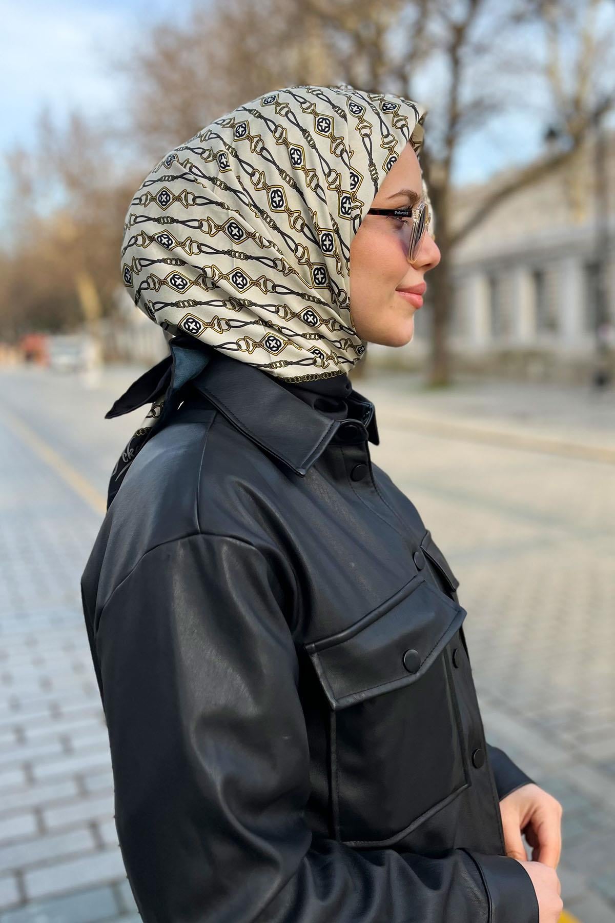 Aker Tivil Eşarp - Polyester Twill - 8502795-912