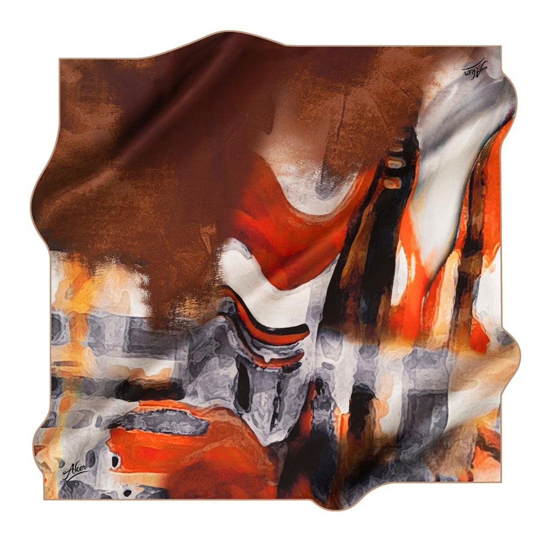 Aker Tivil Eşarp - Polyester Twill - 8534795-931