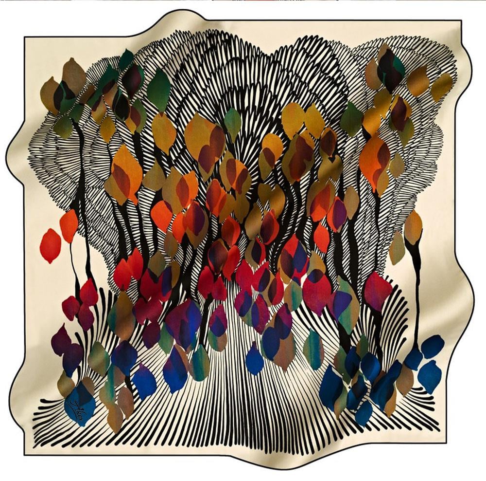 Aker Tivil Eşarp - Polyester Twill - 8559795-911