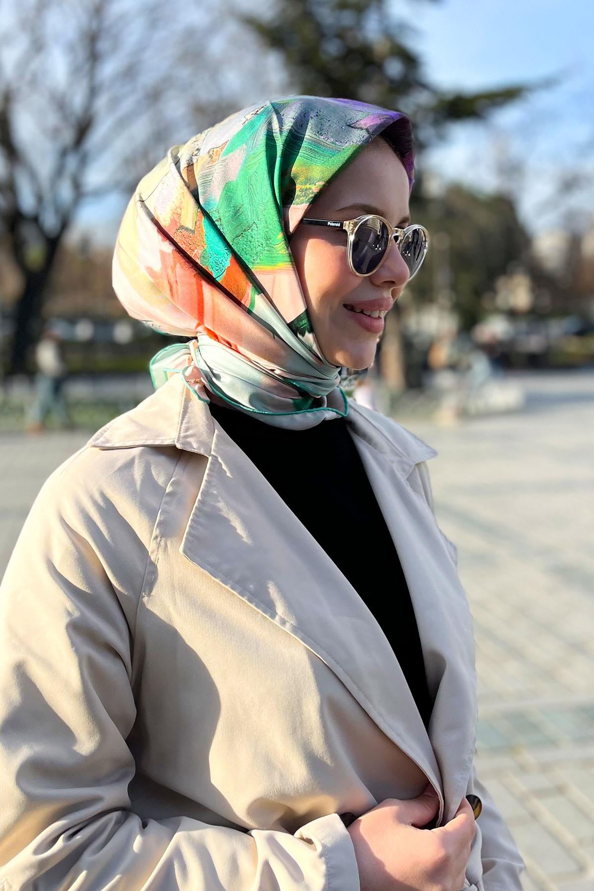 Aker Tivil Eşarp - Polyester Twill - 8674795-952