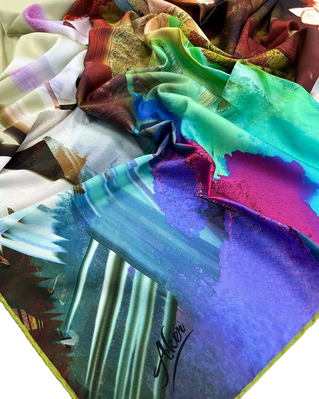 Aker Tivil Eşarp - Polyester Twill - 8674795-951