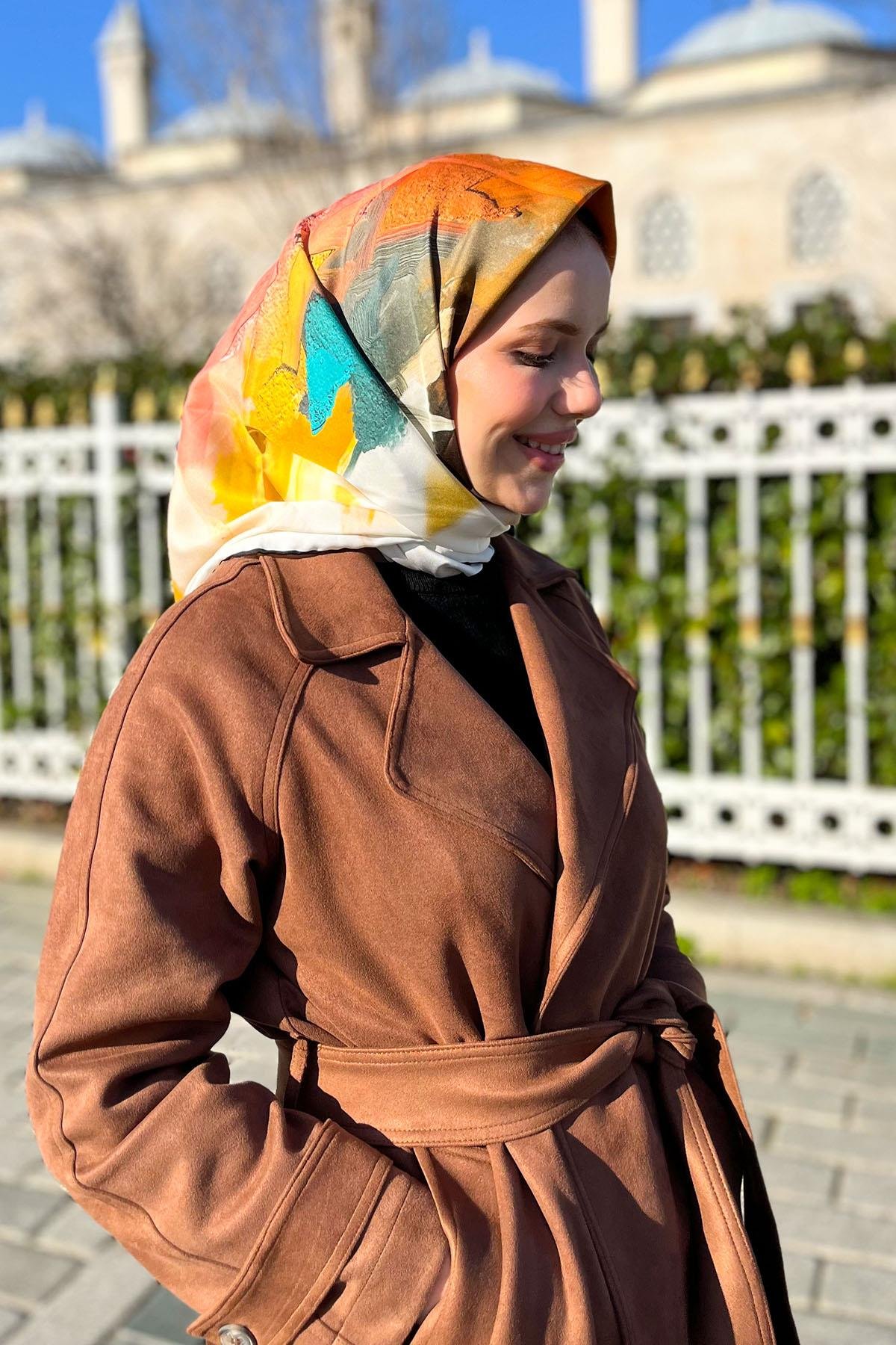 Aker Tivil Eşarp - Polyester Twill - 8674795-921
