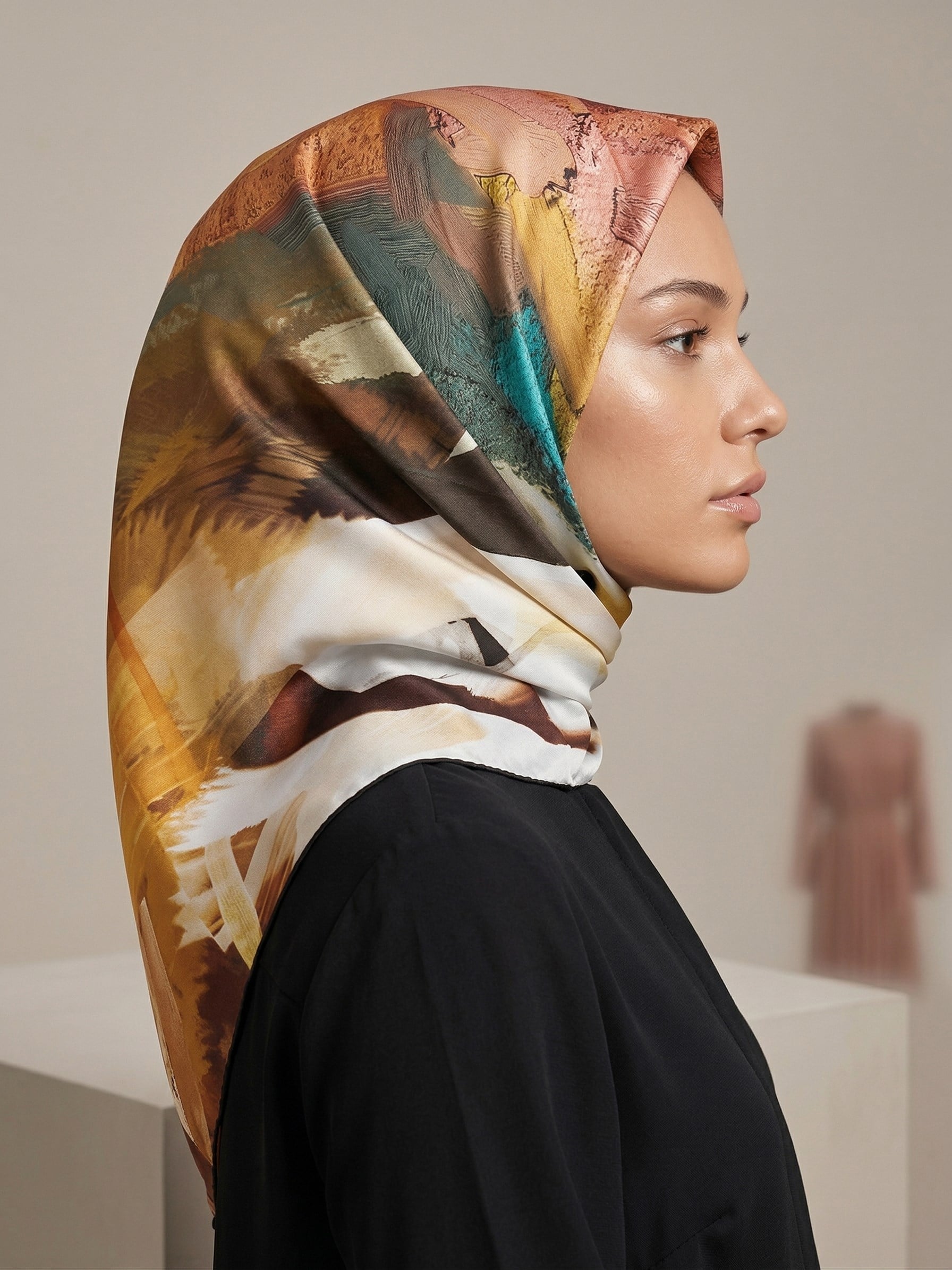 Aker Tivil Eşarp - Polyester Twill - 8674795-911