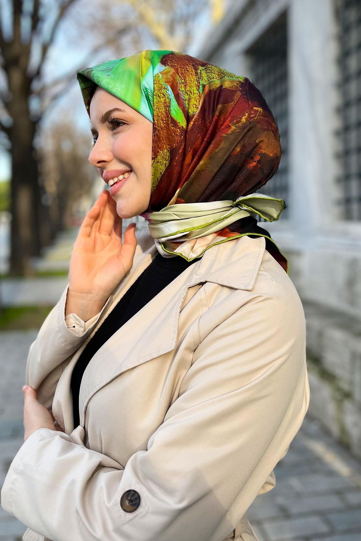 Aker Tivil Eşarp - Polyester Twill - 8674795-951