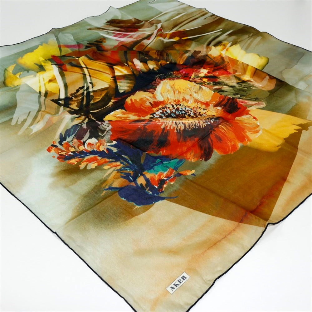 Aker Yaz Serinliği, Klimalı Koton Eşarp - 8086221-411