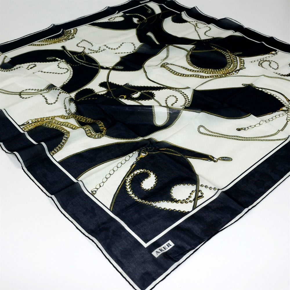 Aker Yaz Serinliği, Klimalı Koton Eşarp - 8088221-411