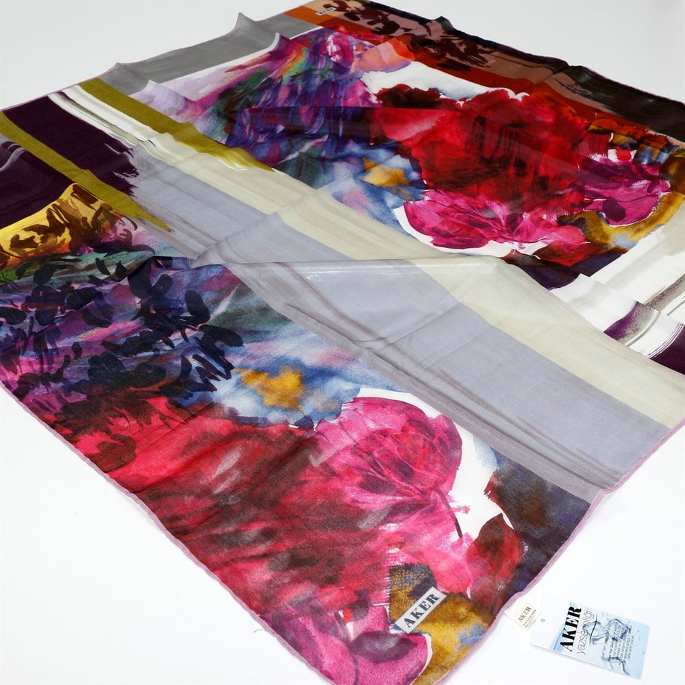 Aker Yaz Serinliği, Klimalı Koton Eşarp - 8087221-491