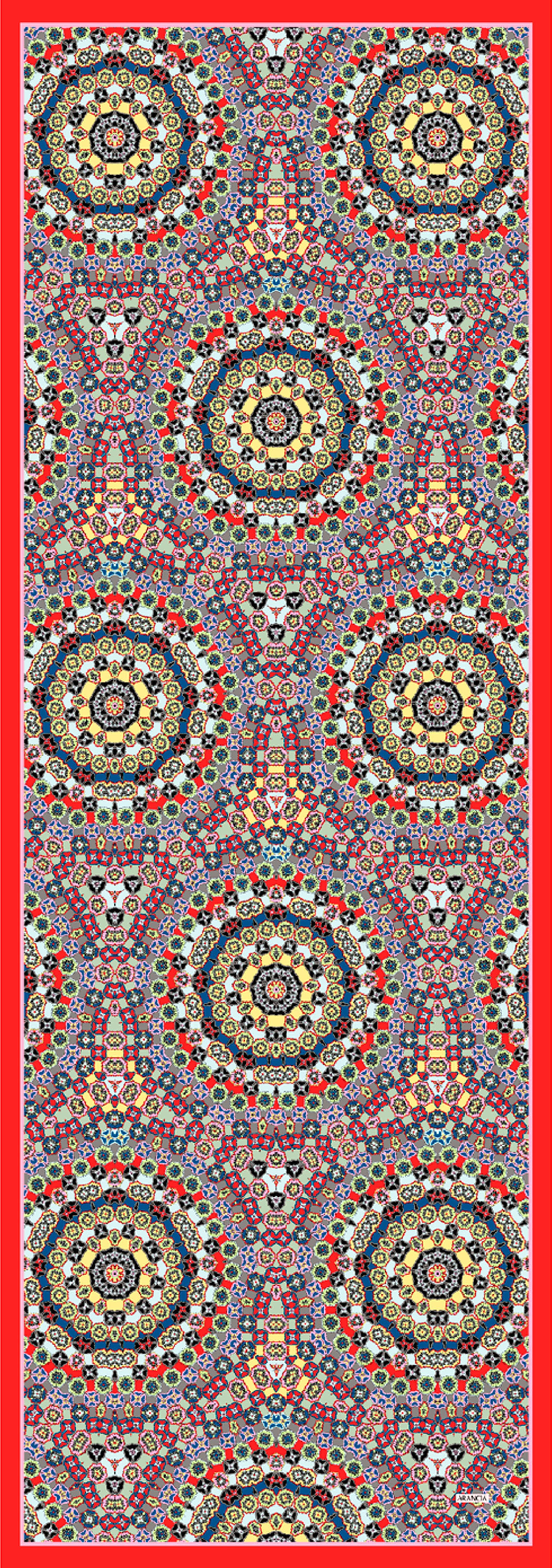 Arancia İpek Şal - 01AR514-702 - Tivil