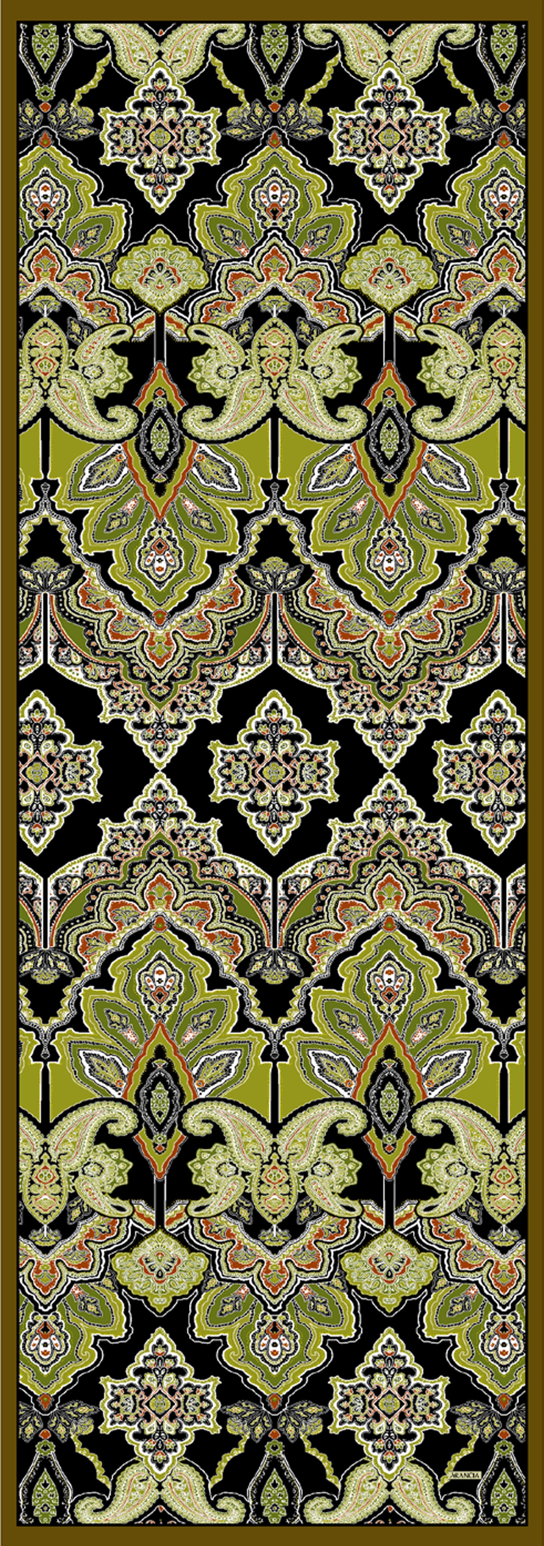 Arancia İpek Şal - 06AR514-706 - Tivil