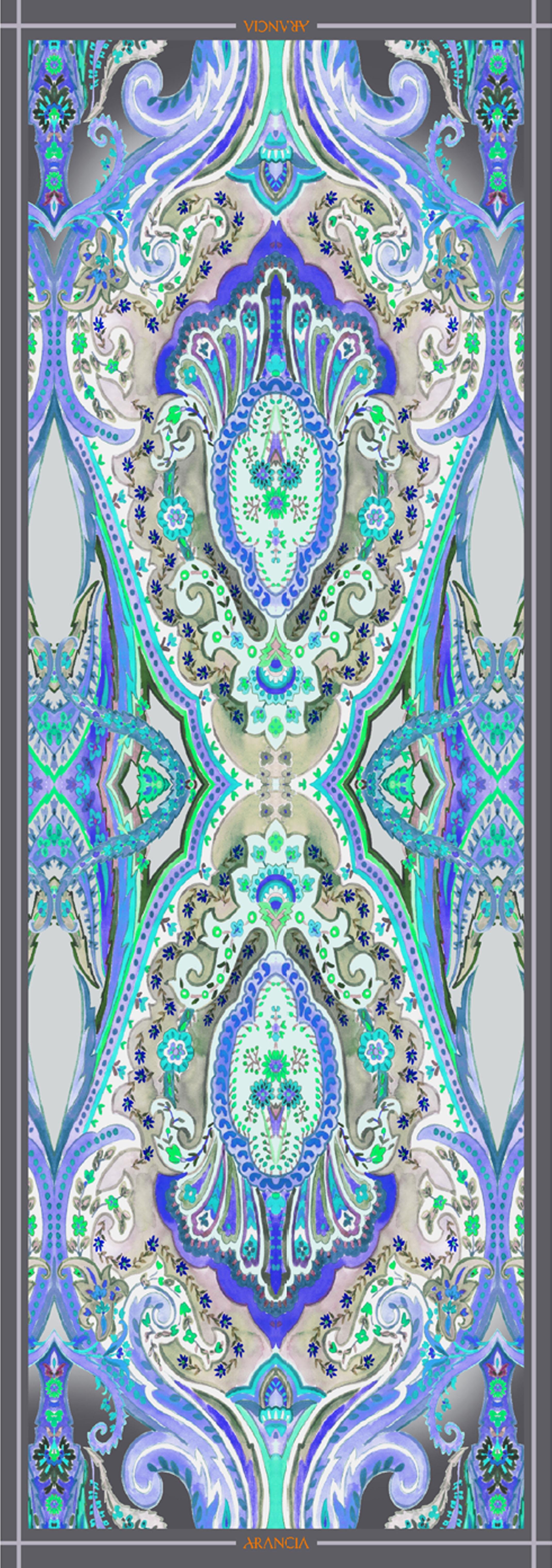 Arancia İpek Şal - 12AR514-706 - Tivil