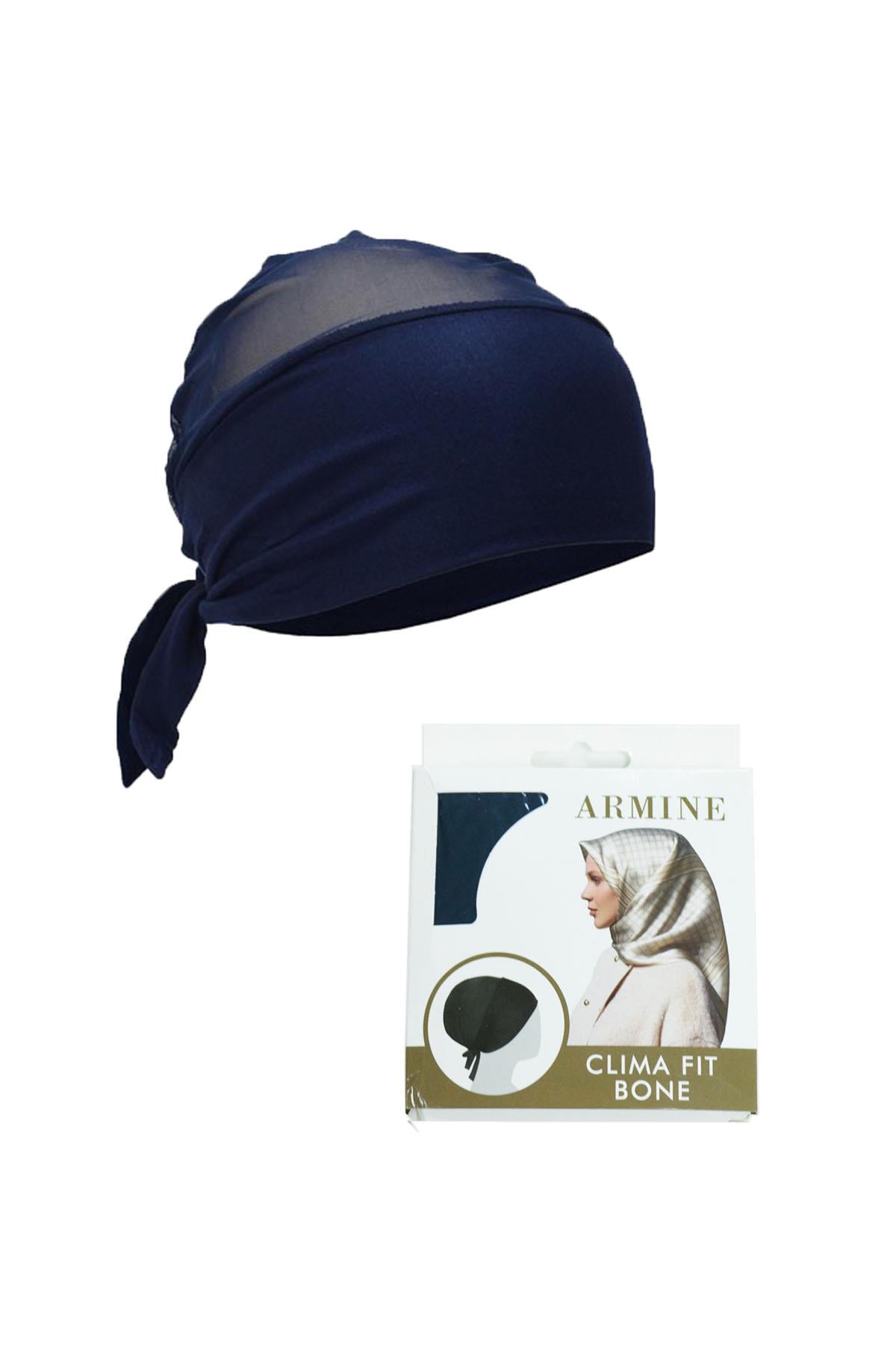 Armine Clima Fit, Fileli Bone - Pamuklu - 02 - Lacivert