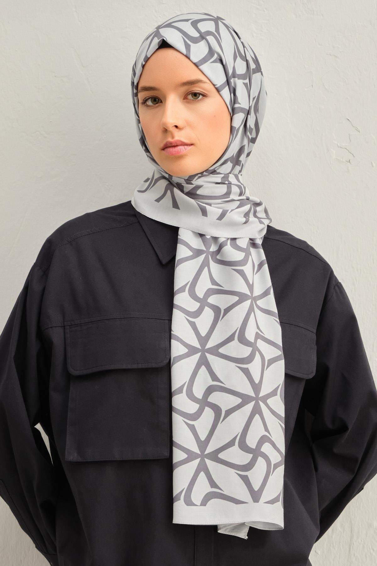 Armine Defne Floş Viskon Şal - 08 - Renk