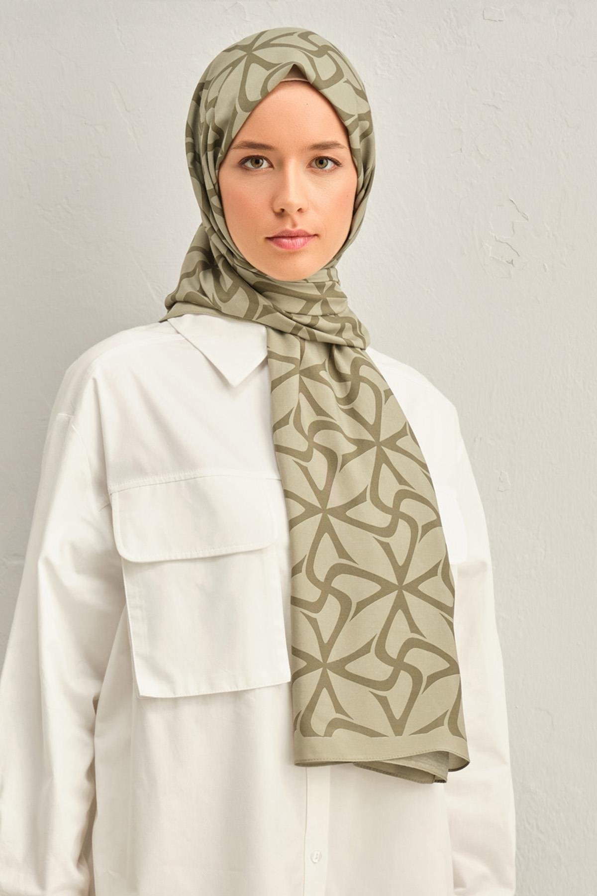 Armine Defne Floş Viskon Şal - 16 - Renk