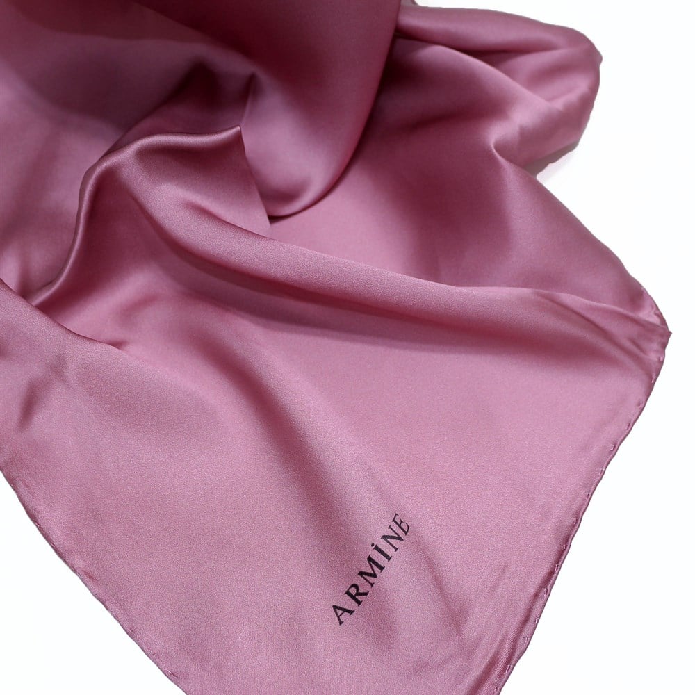 Armine Düz Renk İpek Eşarp - 67 - Sura