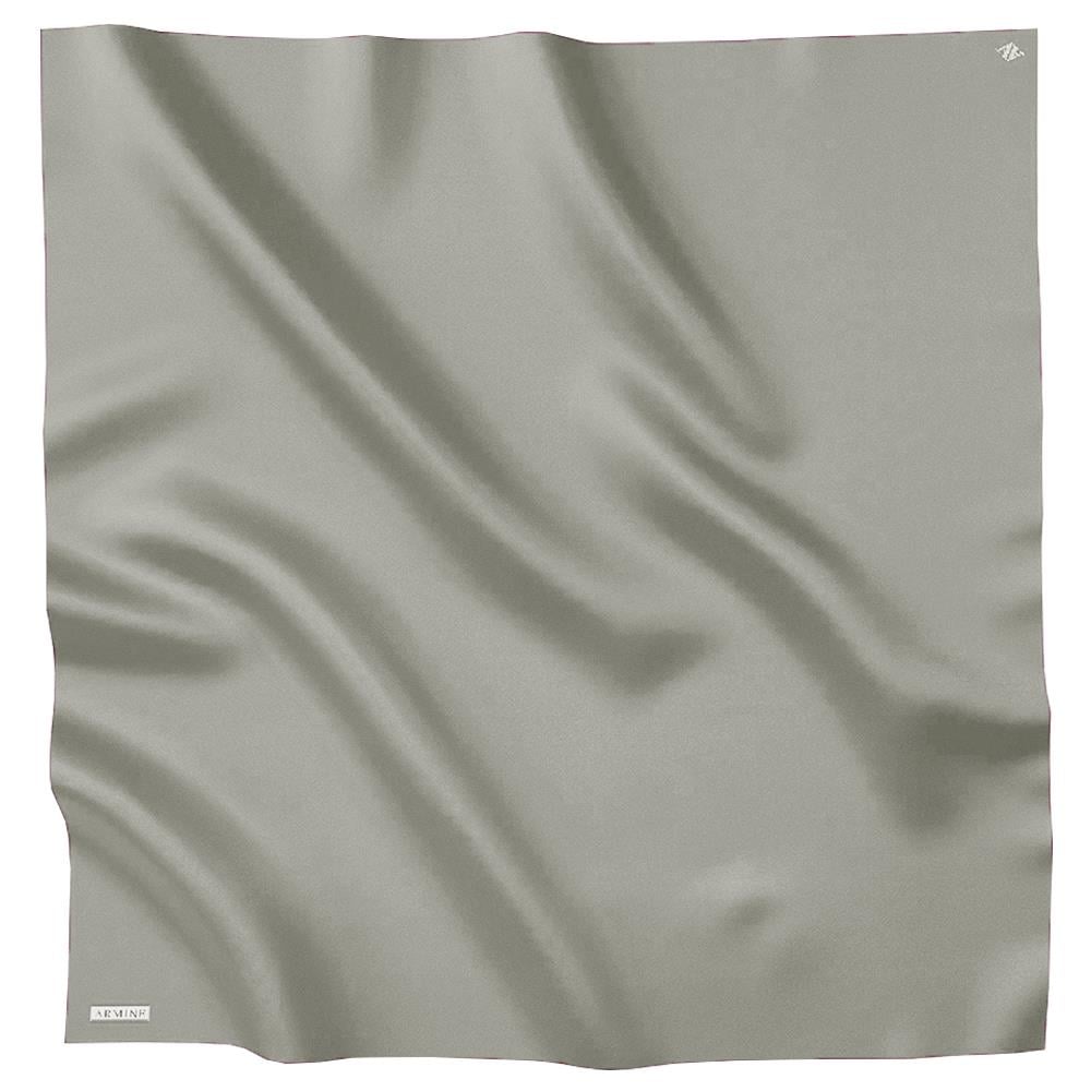 Armine Düz Renk İpek Eşarp - ADRE-07 - Sura - Vizon